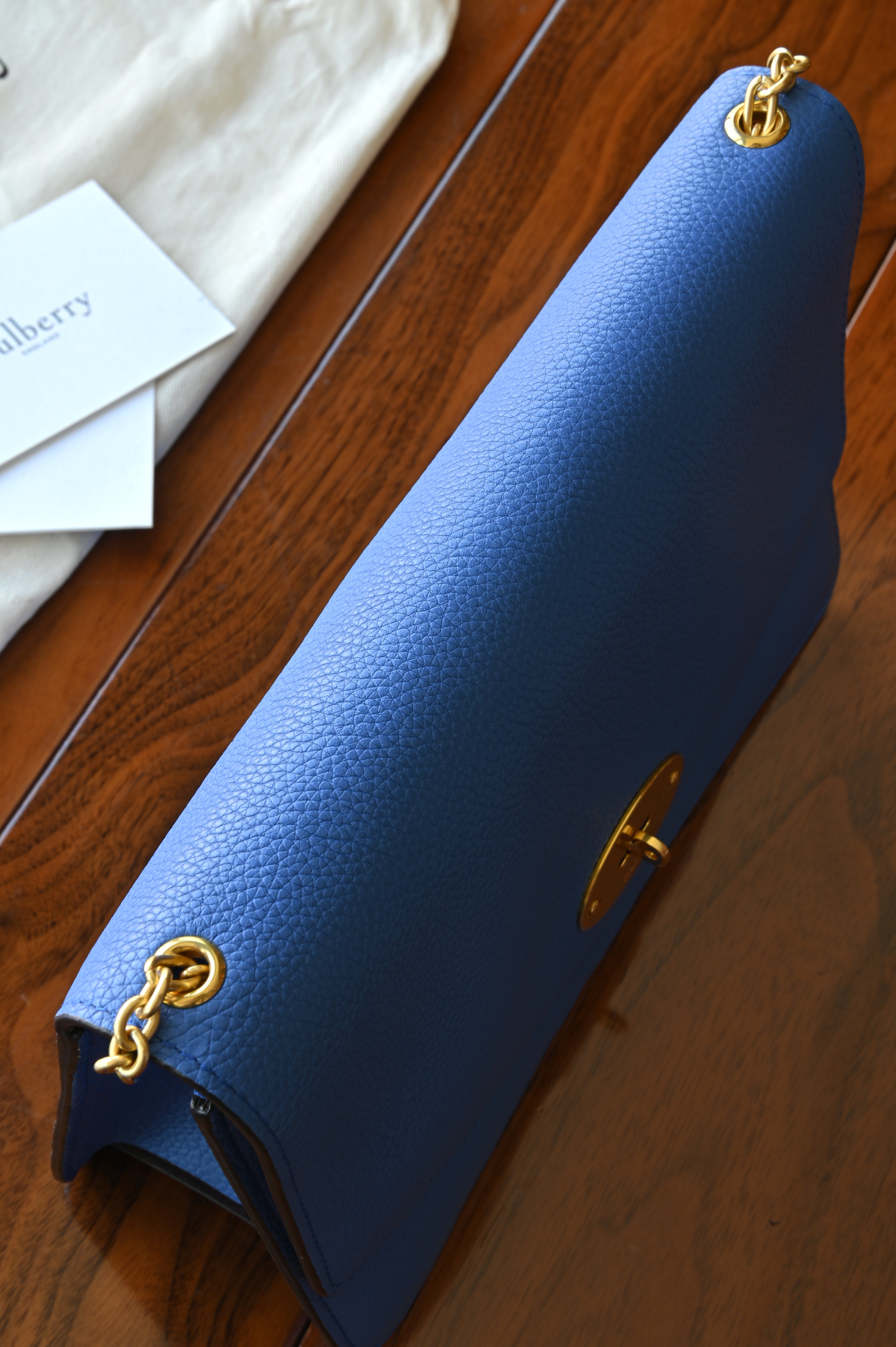 Mulberry Blue Small Darley Crossbody bag