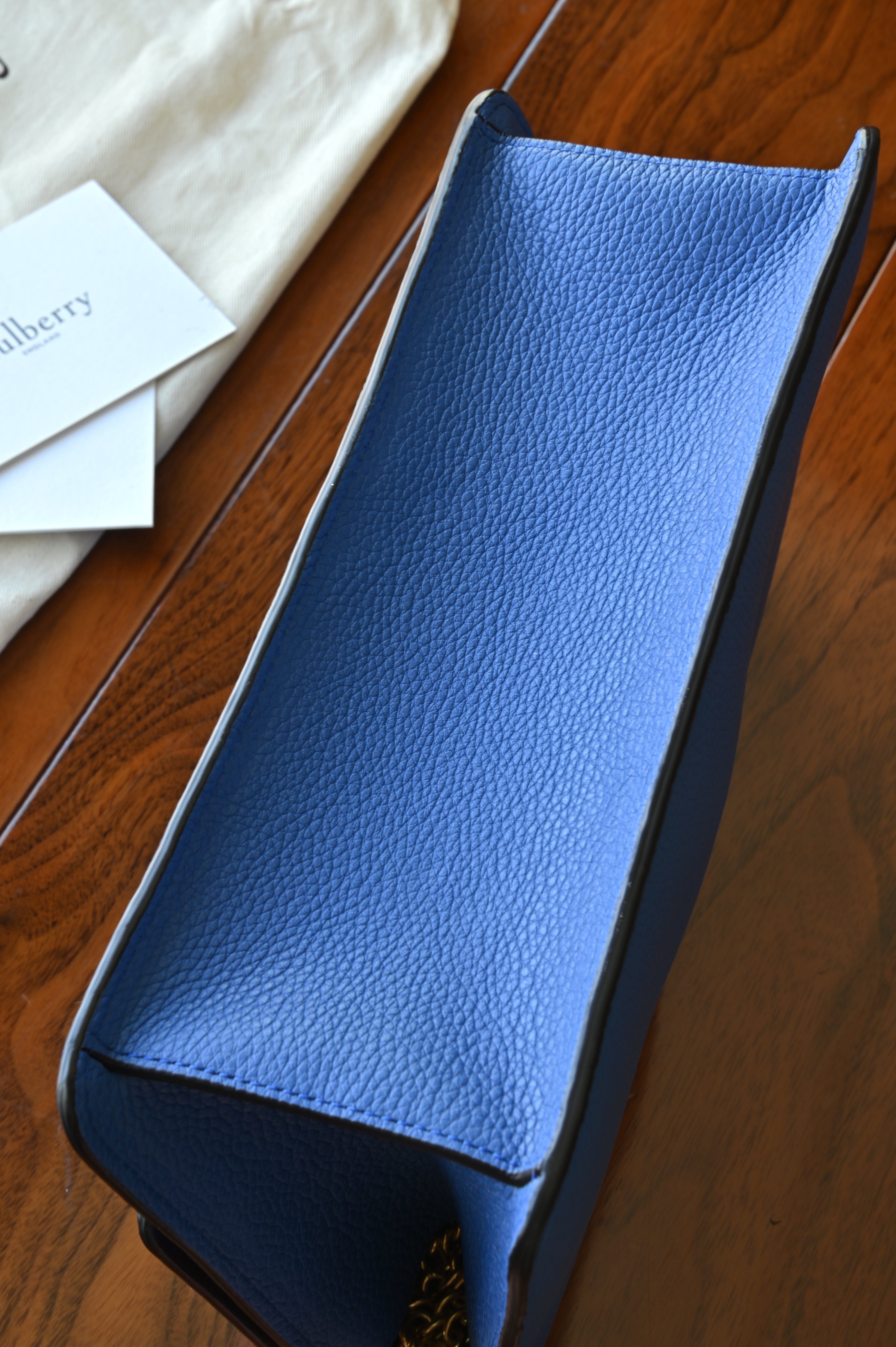 Mulberry Blue Small Darley Crossbody bag