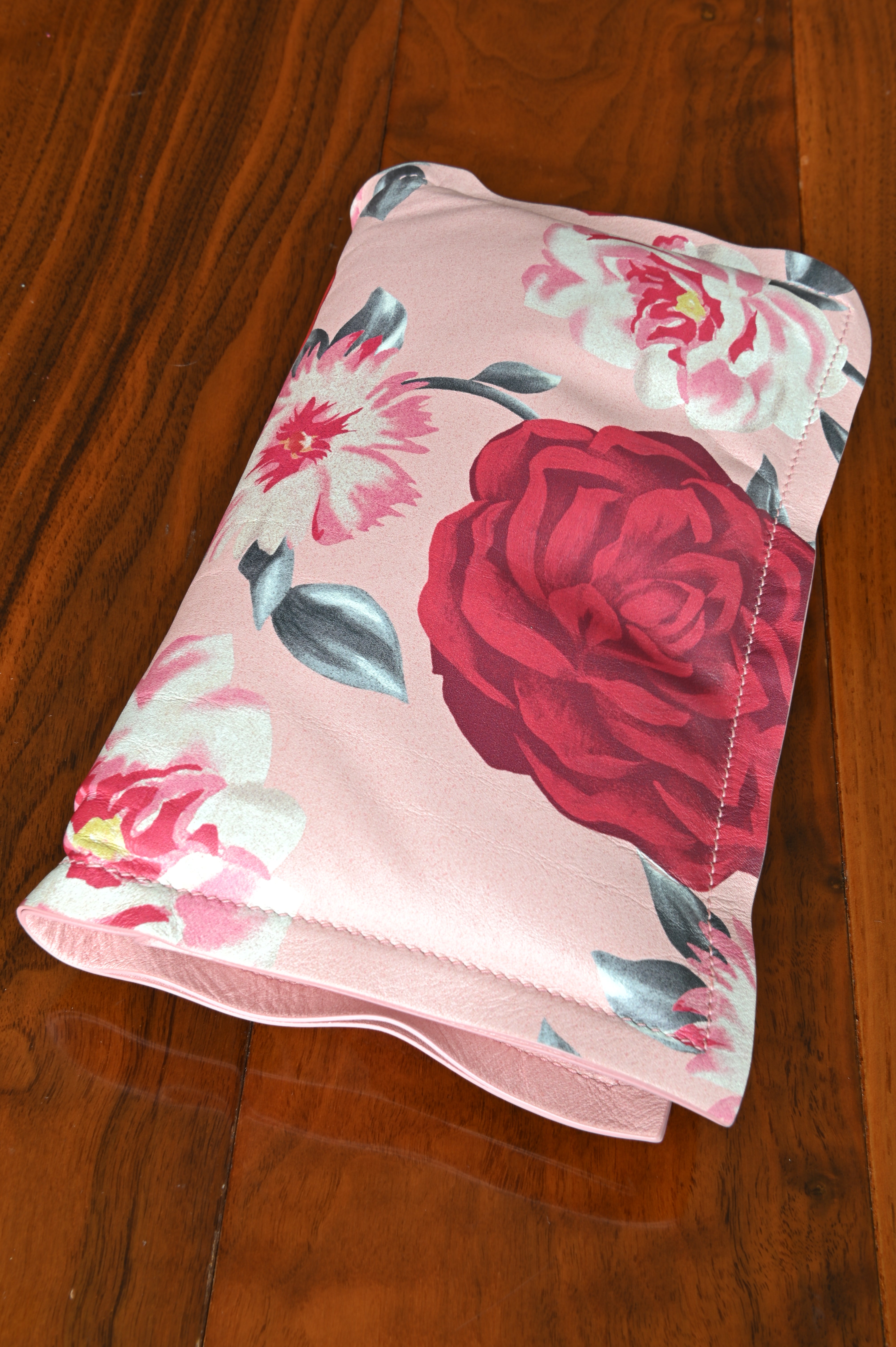 Salvatore Ferragamo Pink Floral Shoulder Bag