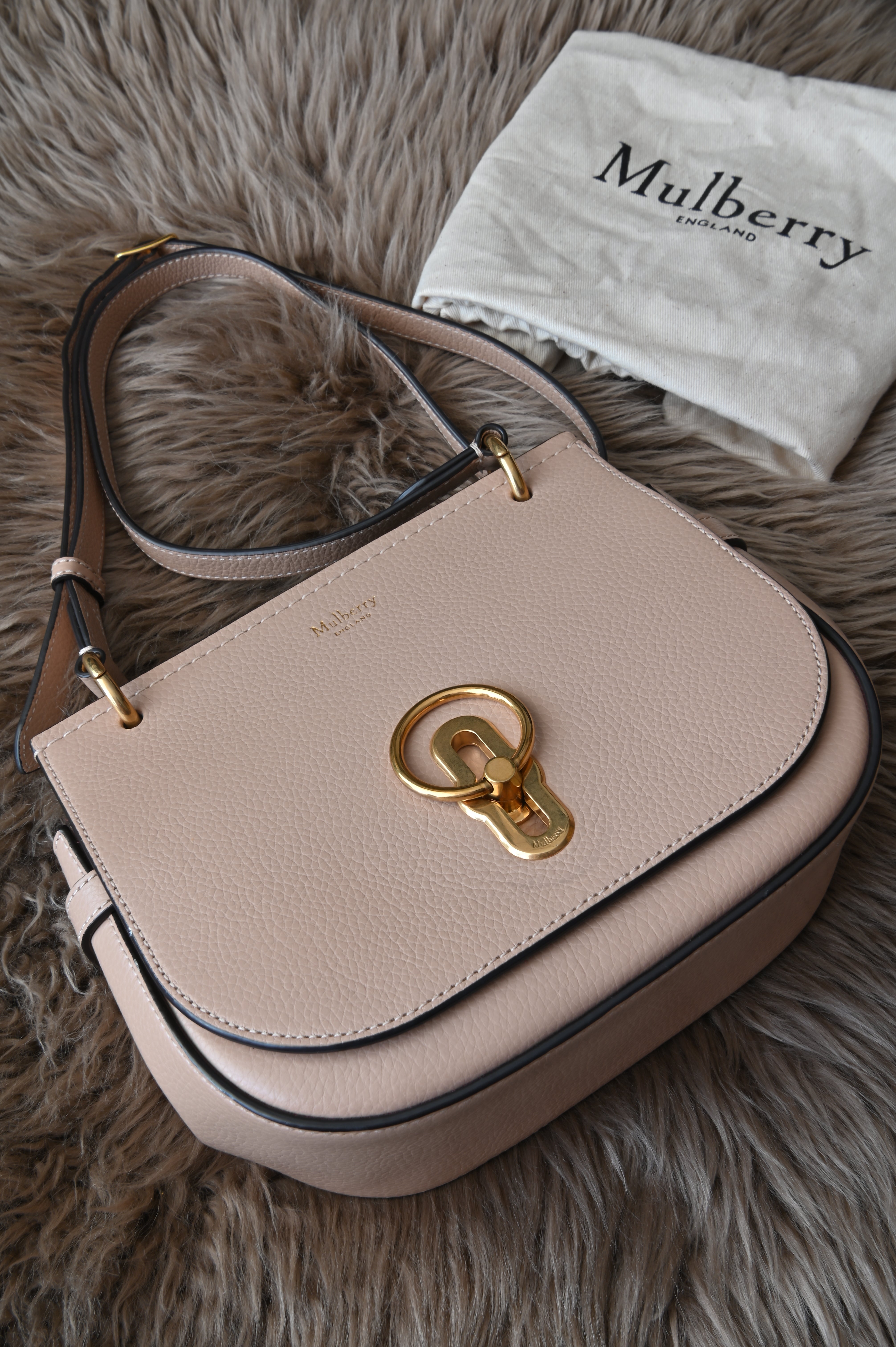 Mulberry Amberley Leather Satchel Bag
