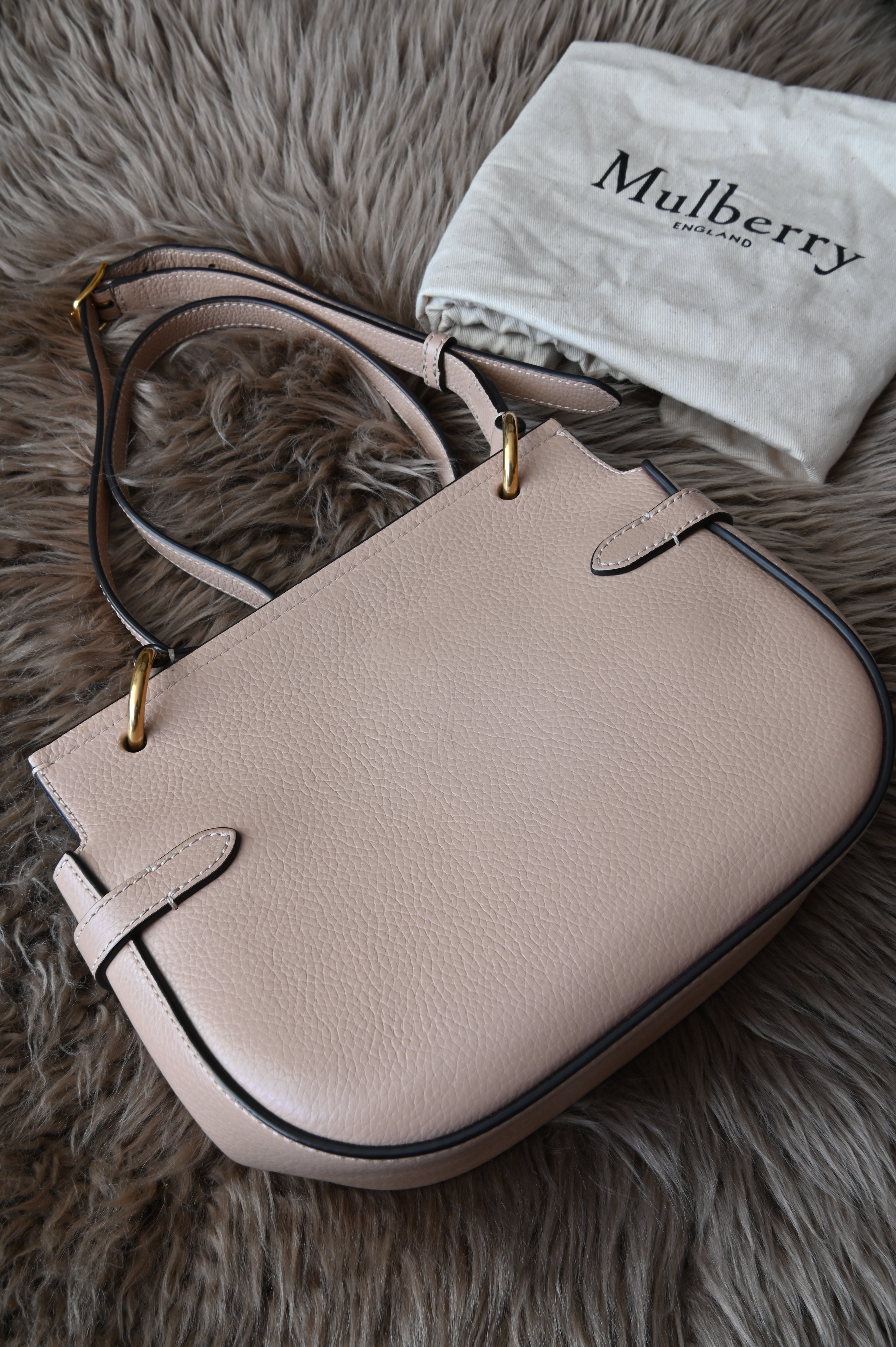 Mulberry Amberley Leather Satchel Bag