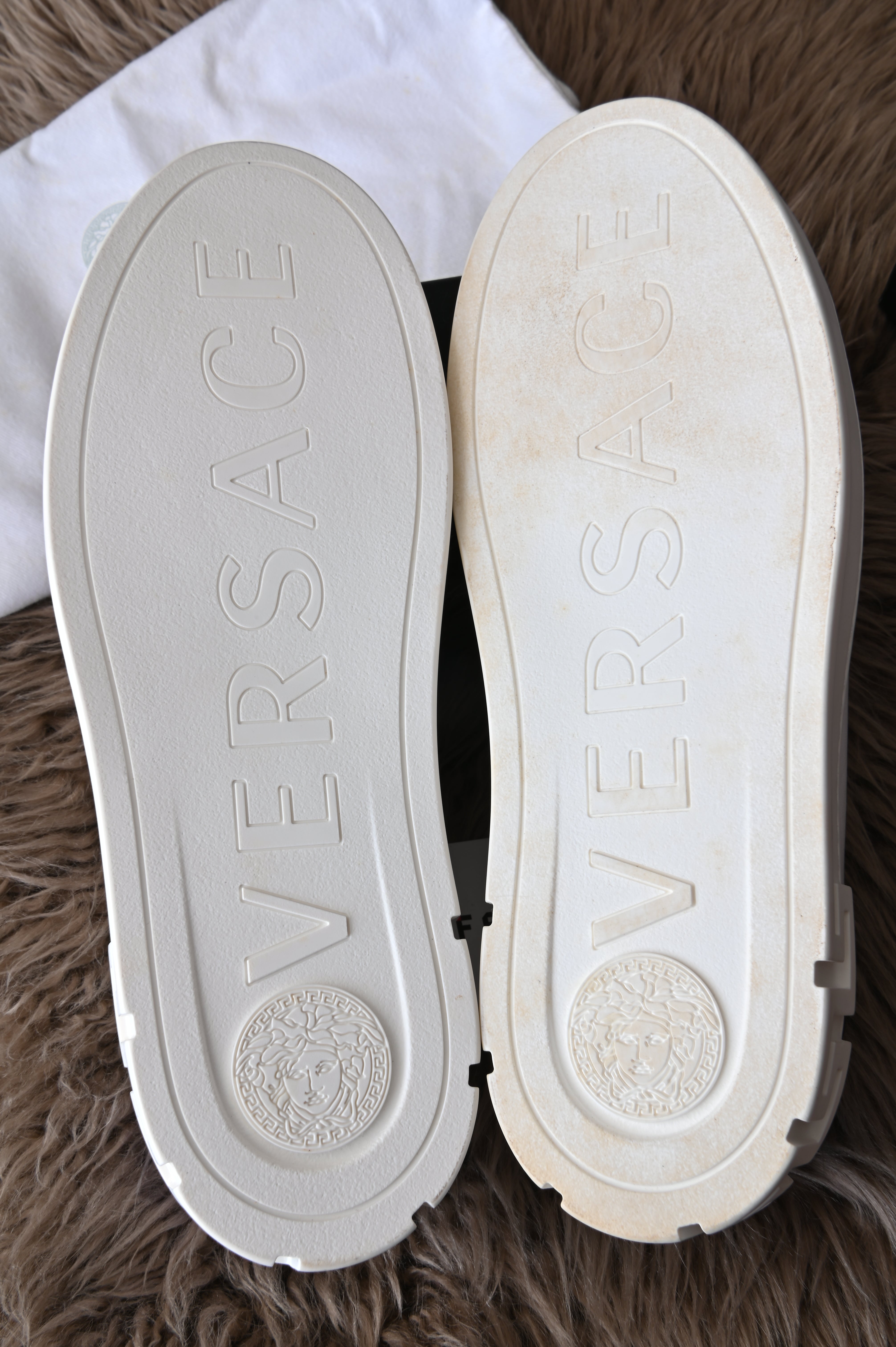 Versace Blue White Sneakers