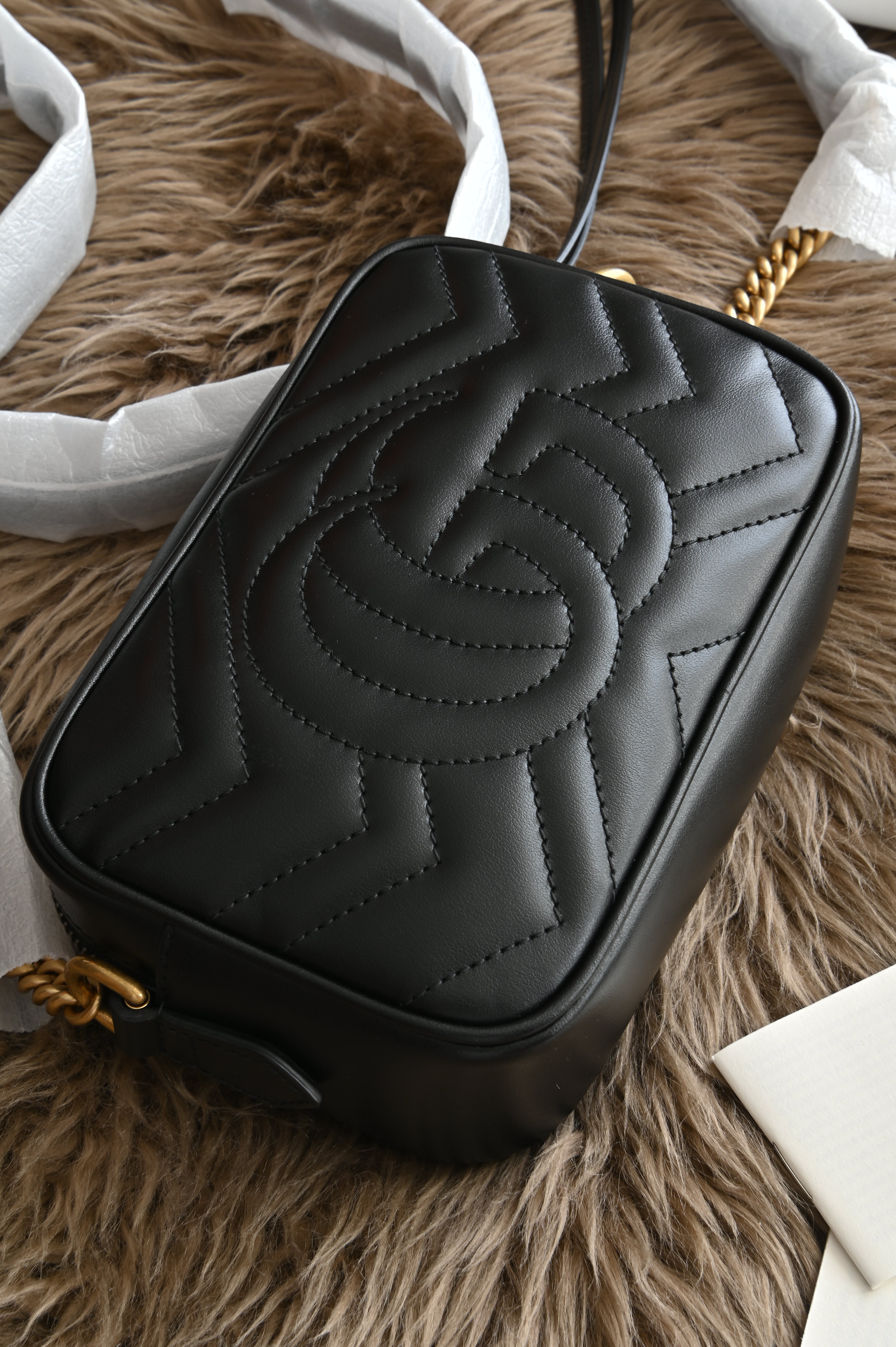 Gucci Marmont black small bag