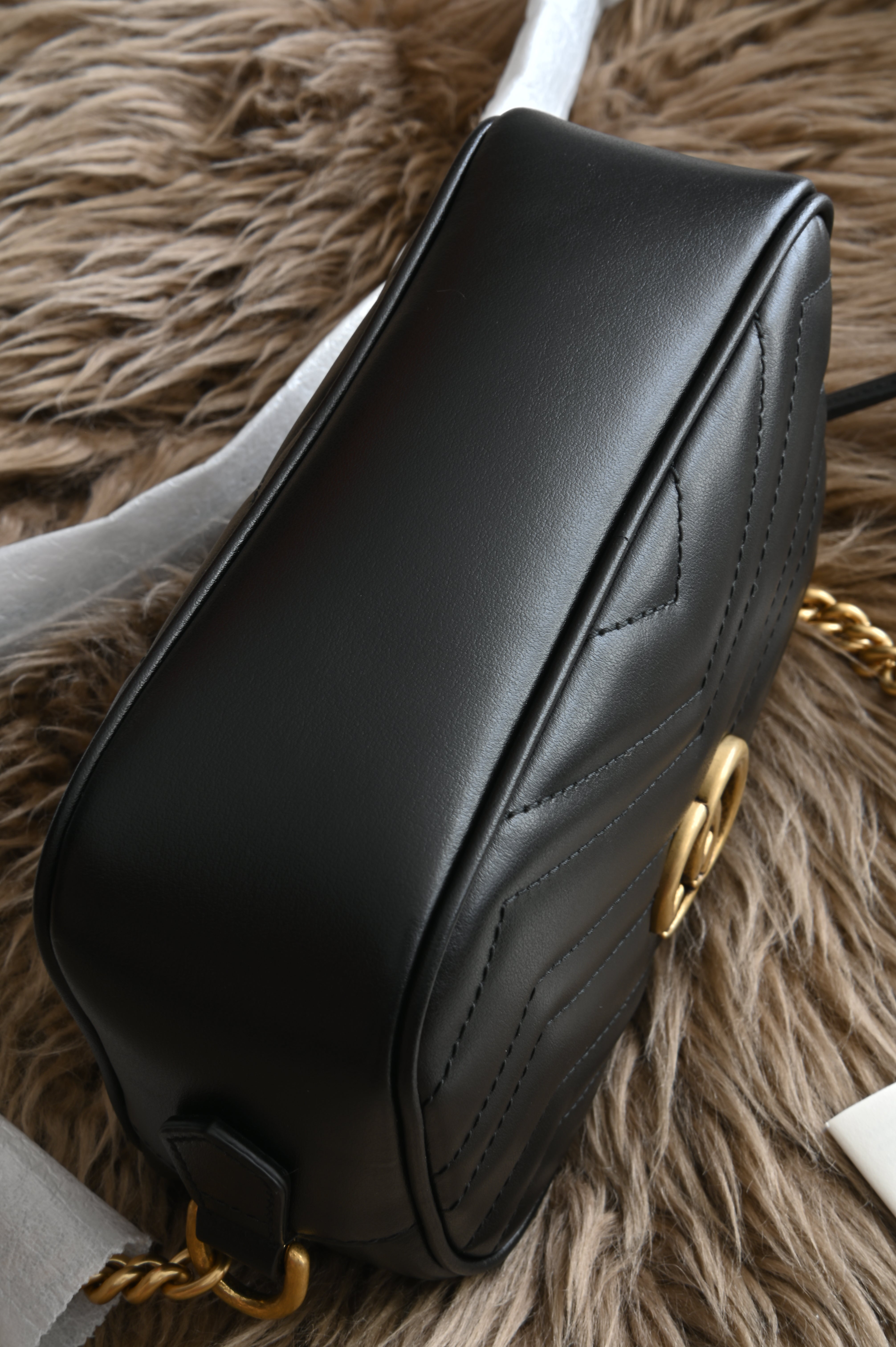 Gucci Marmont black small bag