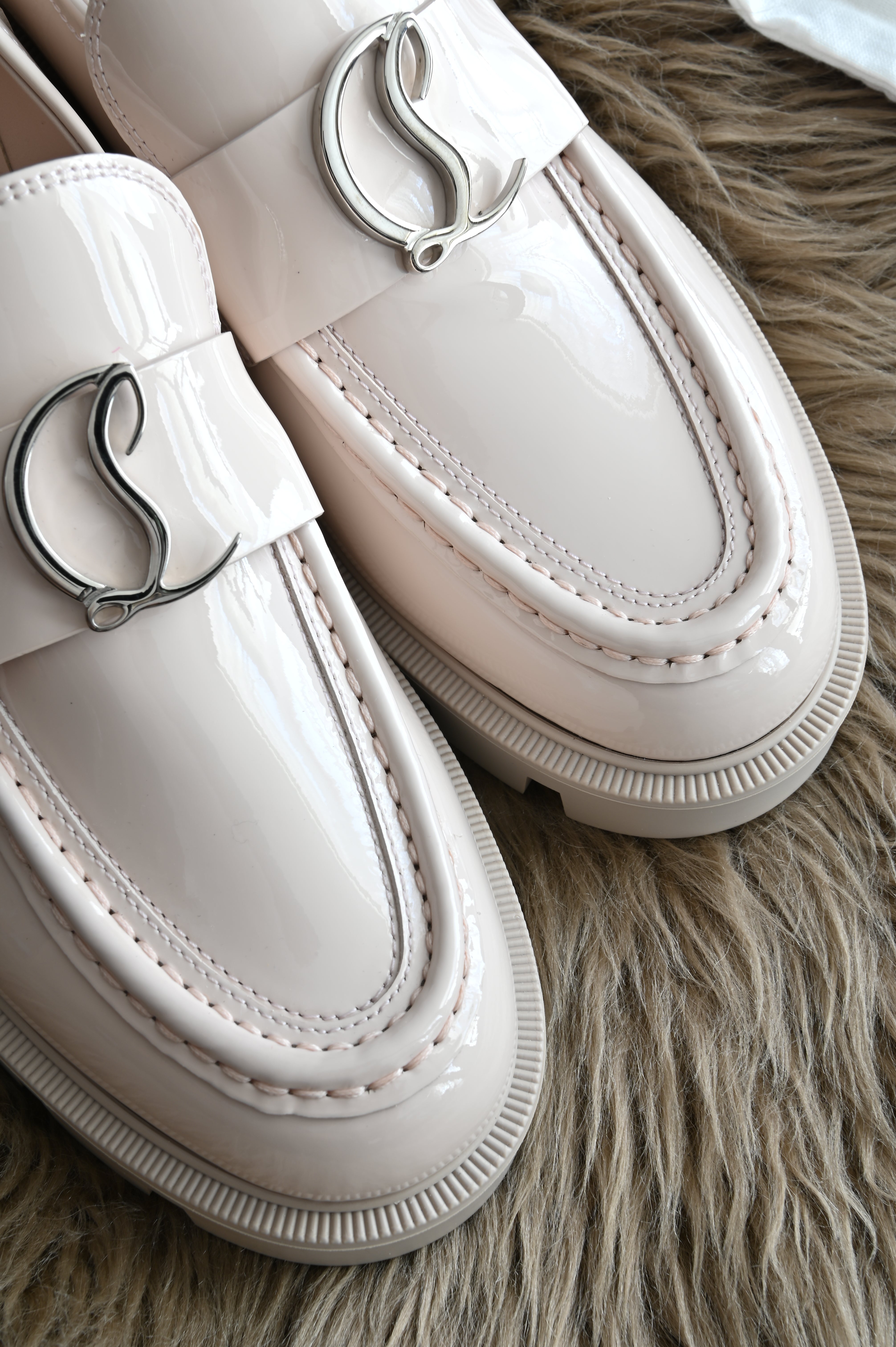 Christian Louboutin Platform loafers in patent