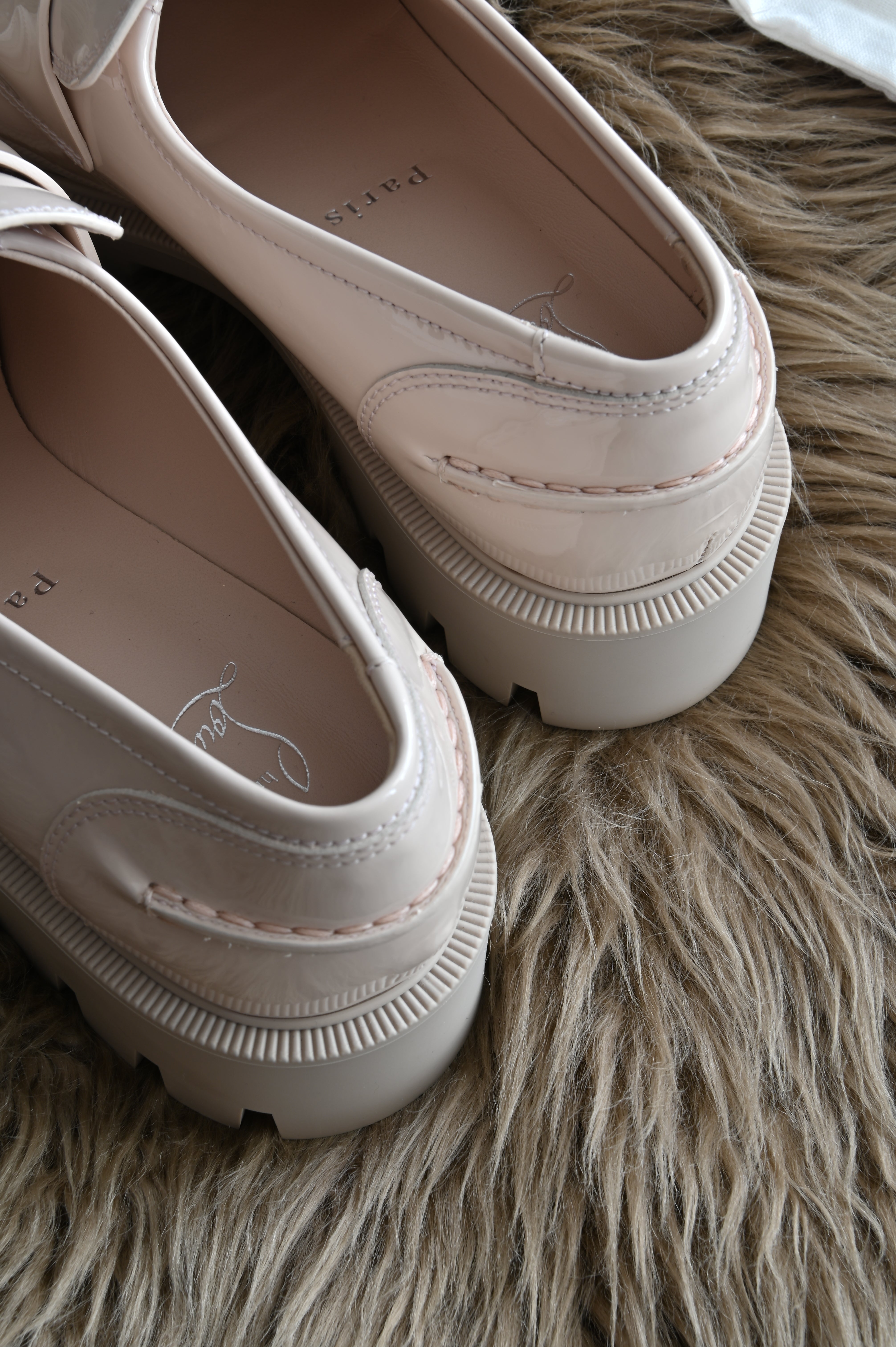 Christian Louboutin Platform loafers in patent