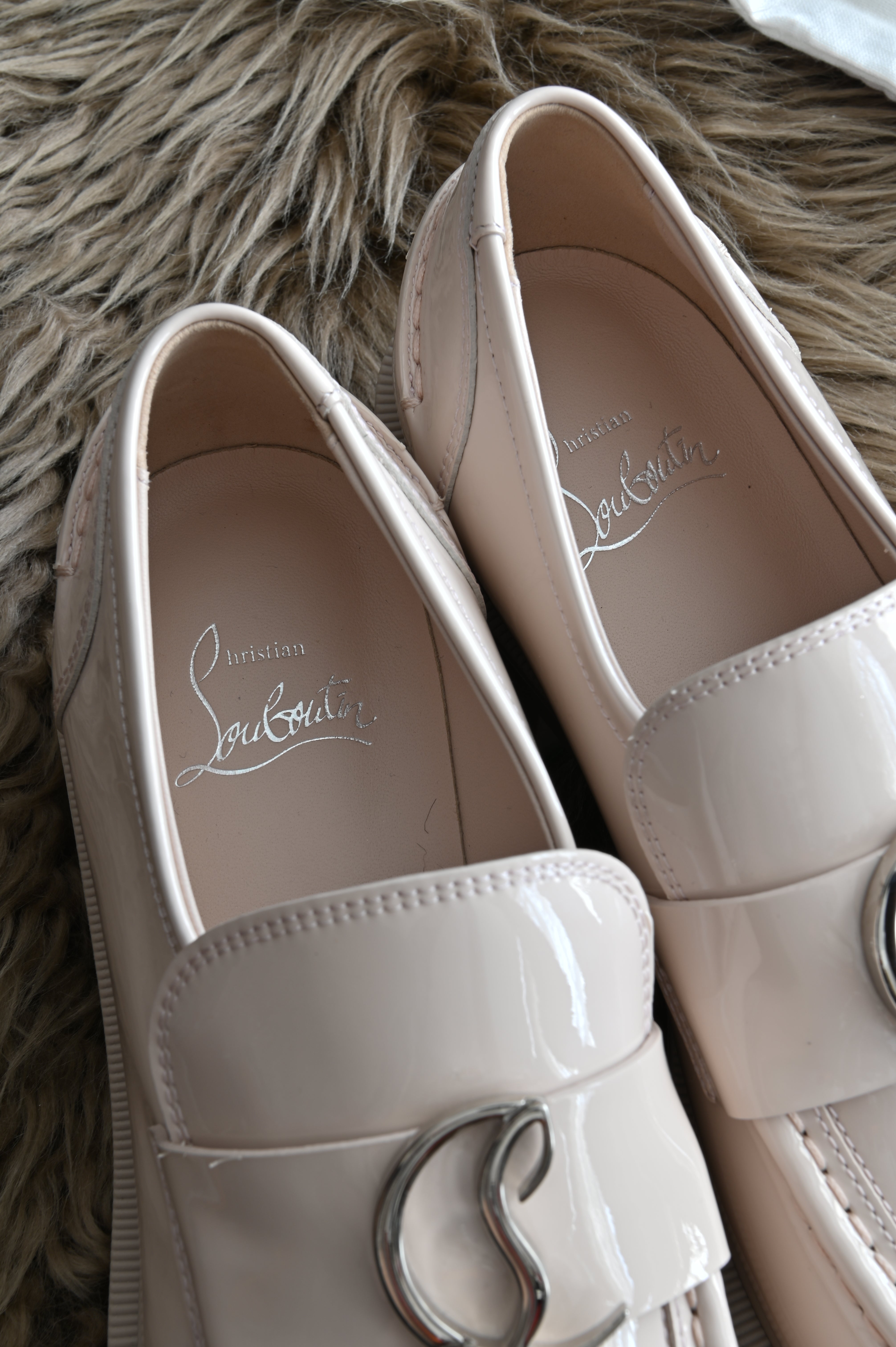 Christian Louboutin Platform loafers in patent