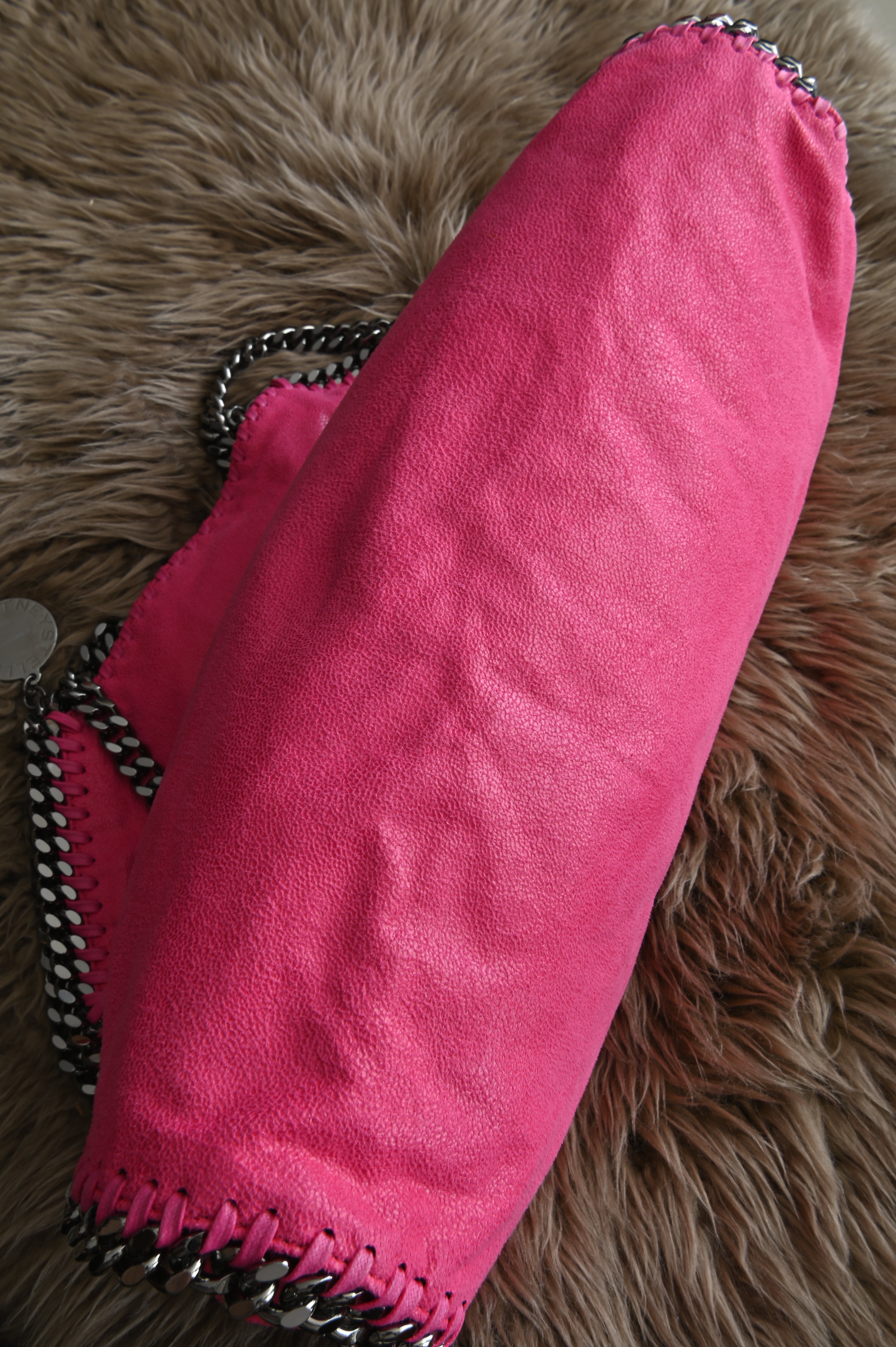 Stella McCartney Falabella embellished pink bag