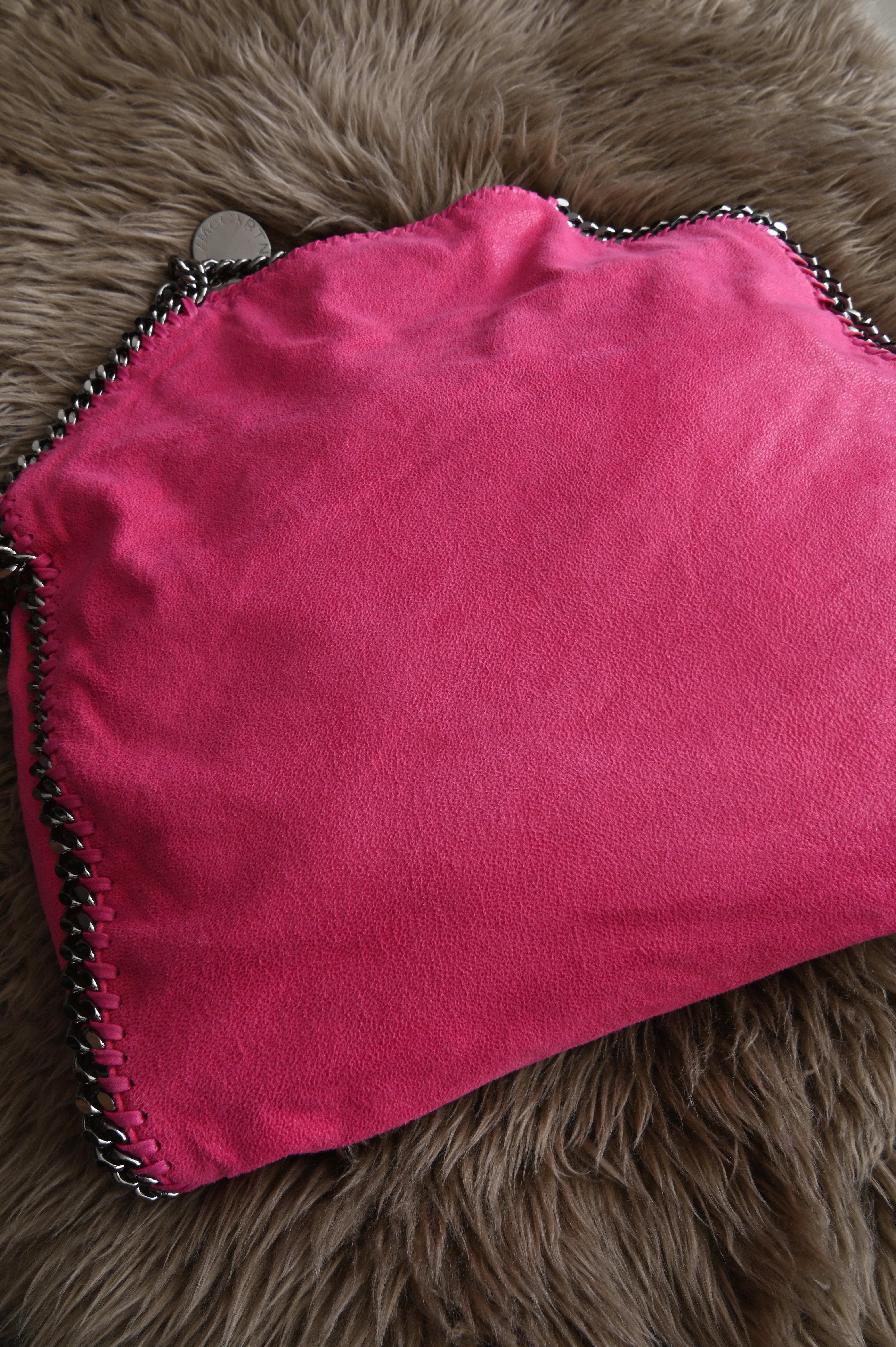 Stella McCartney Falabella embellished pink bag