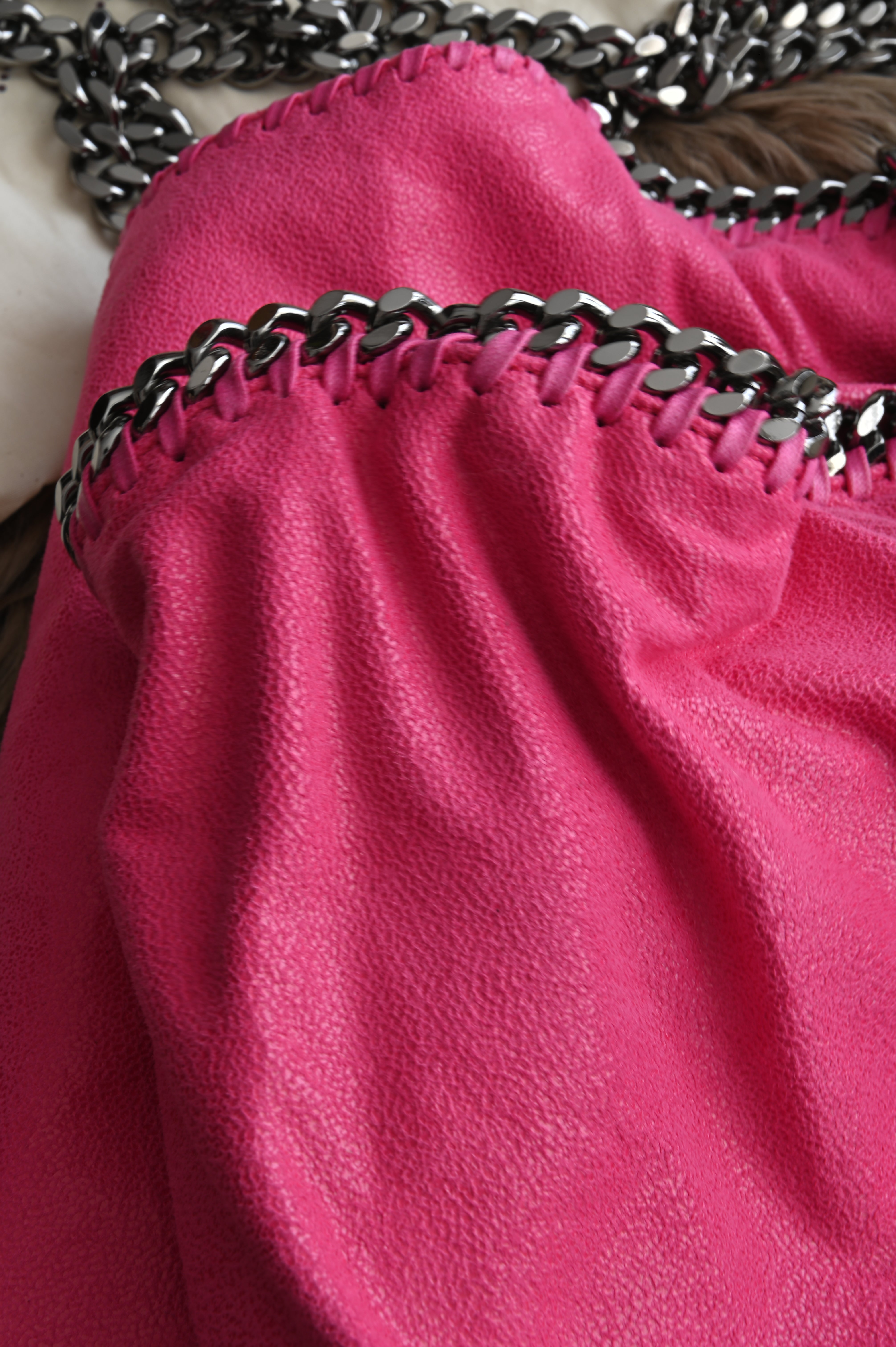 Stella McCartney Falabella embellished pink bag