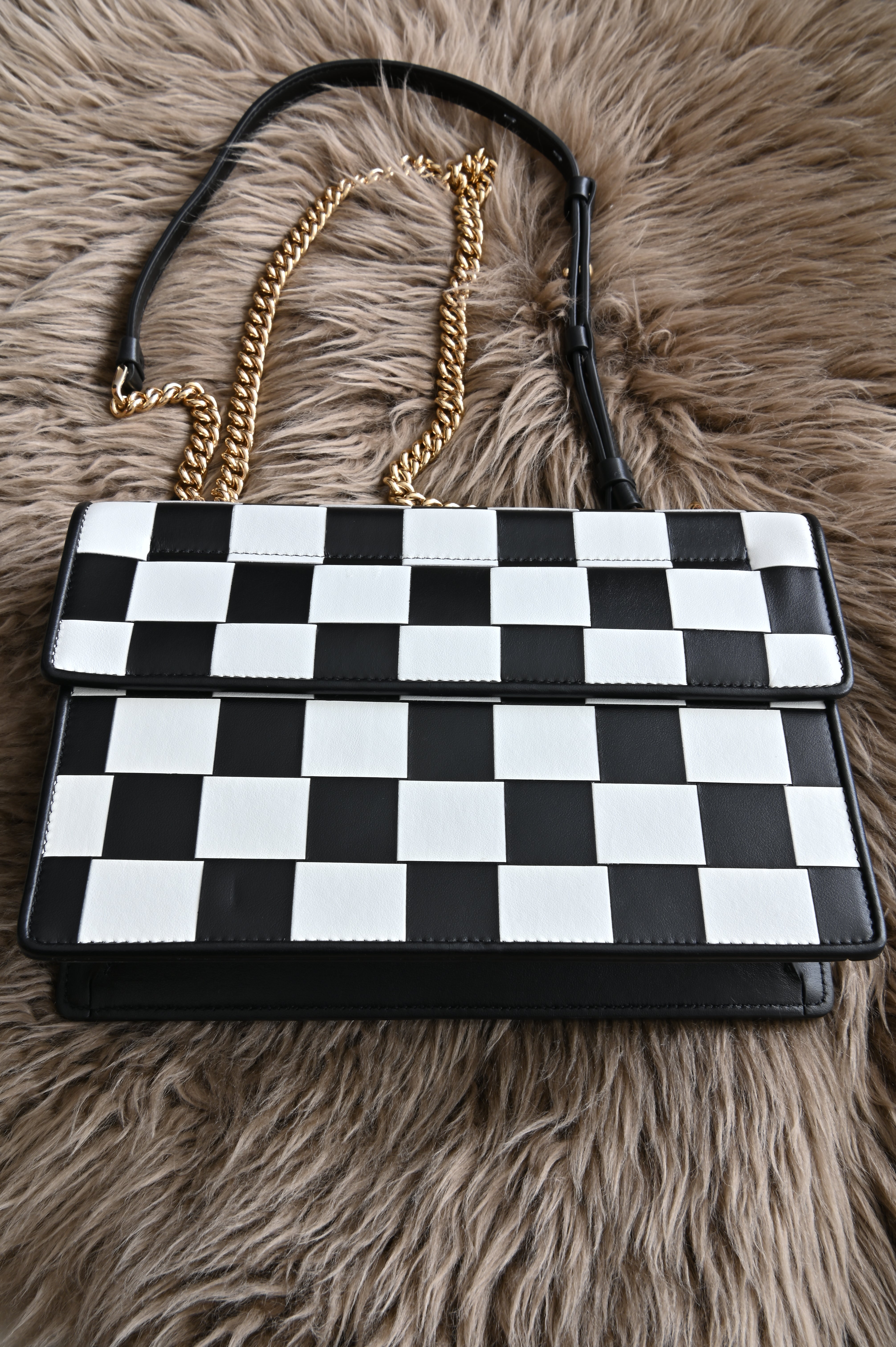 Salvatore Ferragamo Vara Bow Checkered crossbody bag