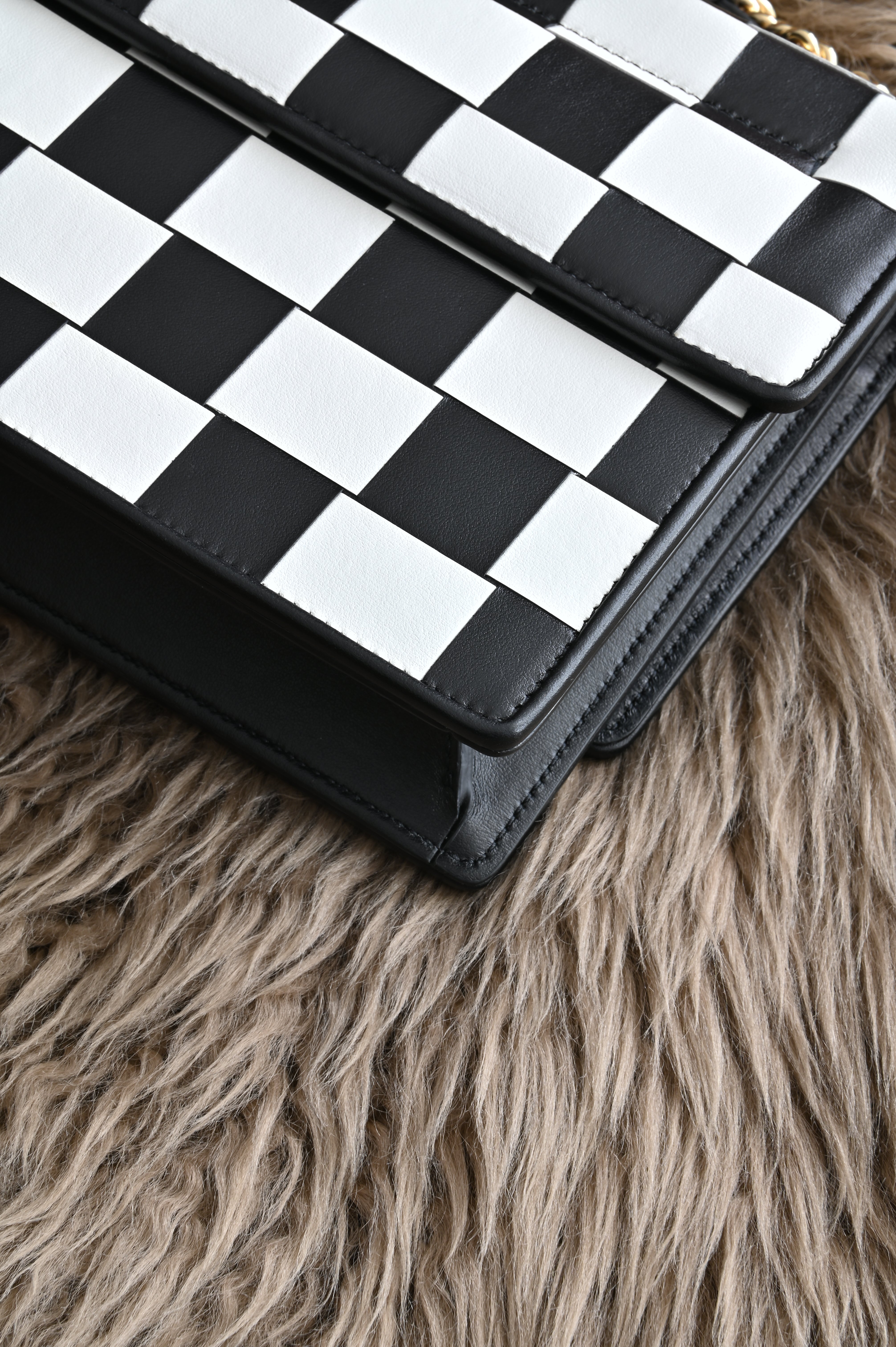 Salvatore Ferragamo Vara Bow Checkered crossbody bag