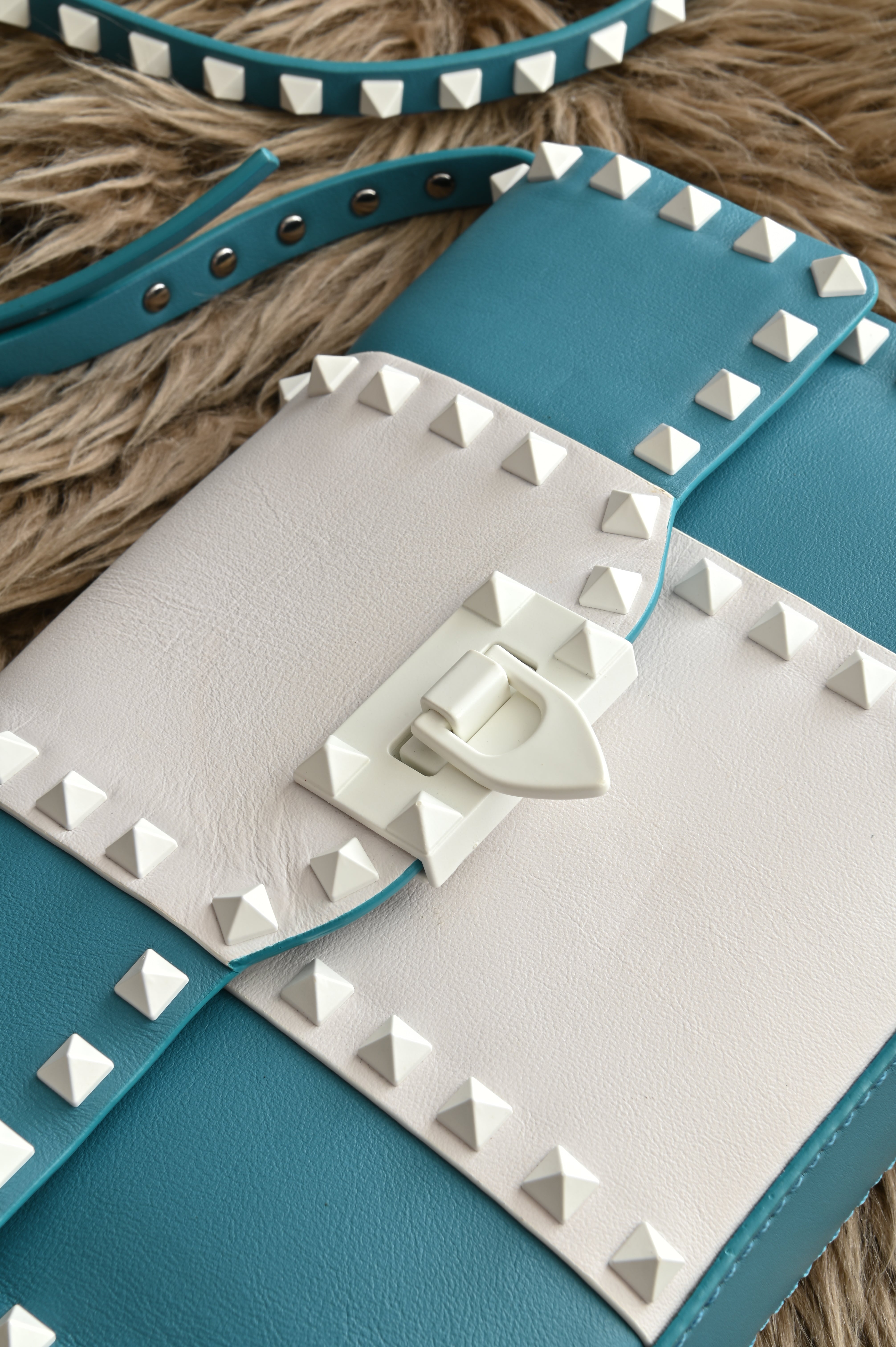 VALENTINO Rockstud two-toned bag