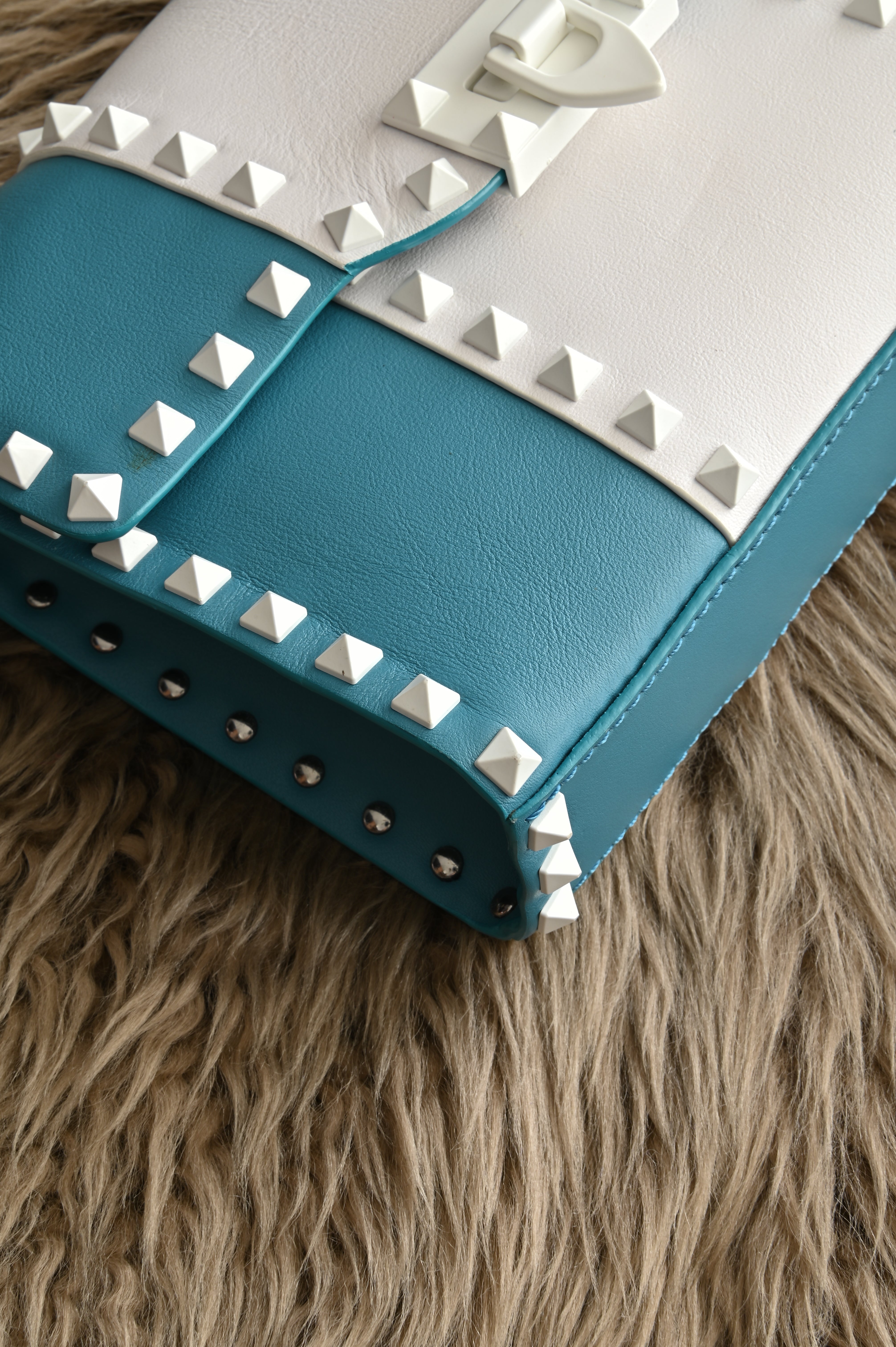 VALENTINO Rockstud two-toned bag