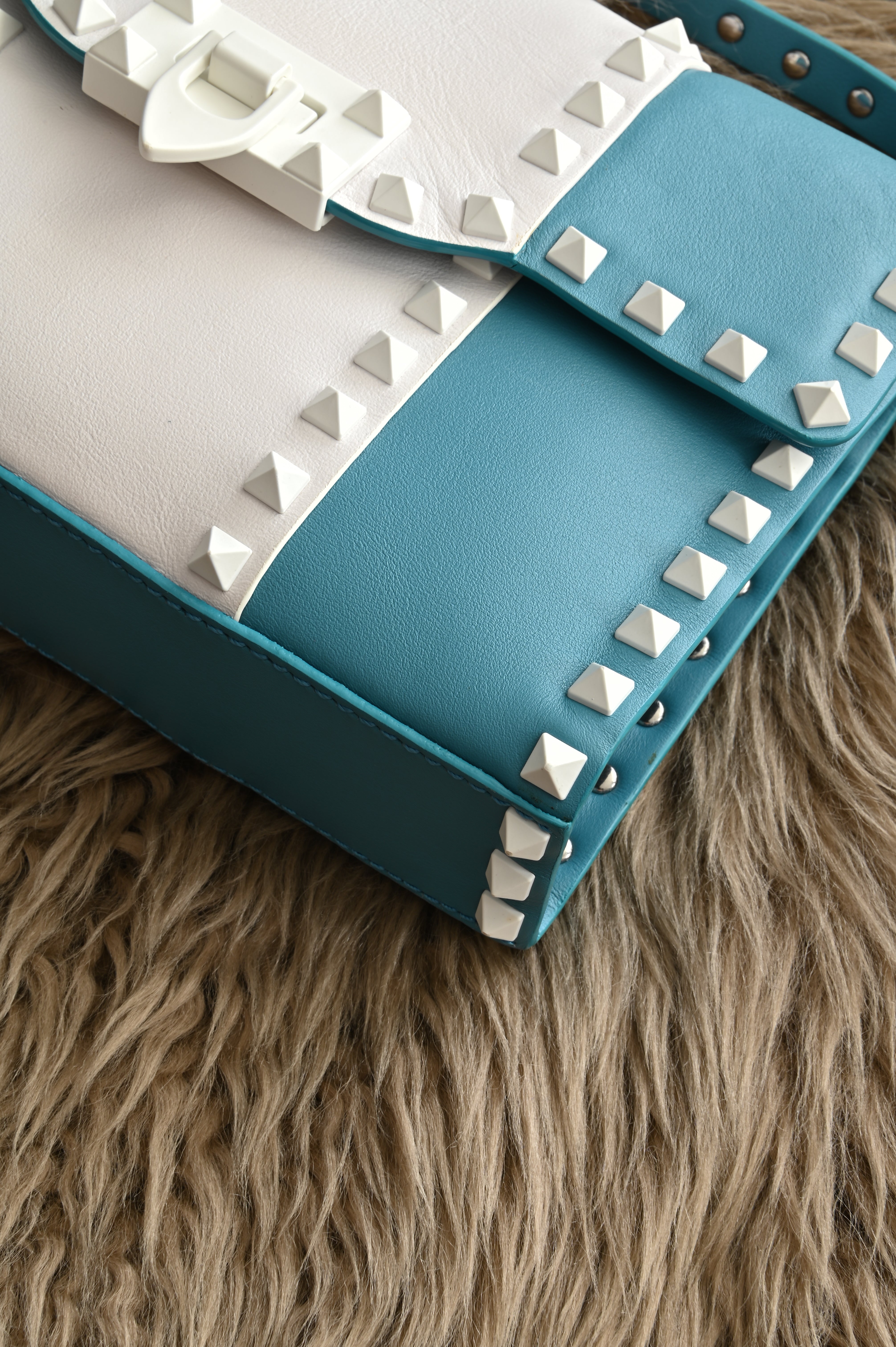 VALENTINO Rockstud two-toned bag