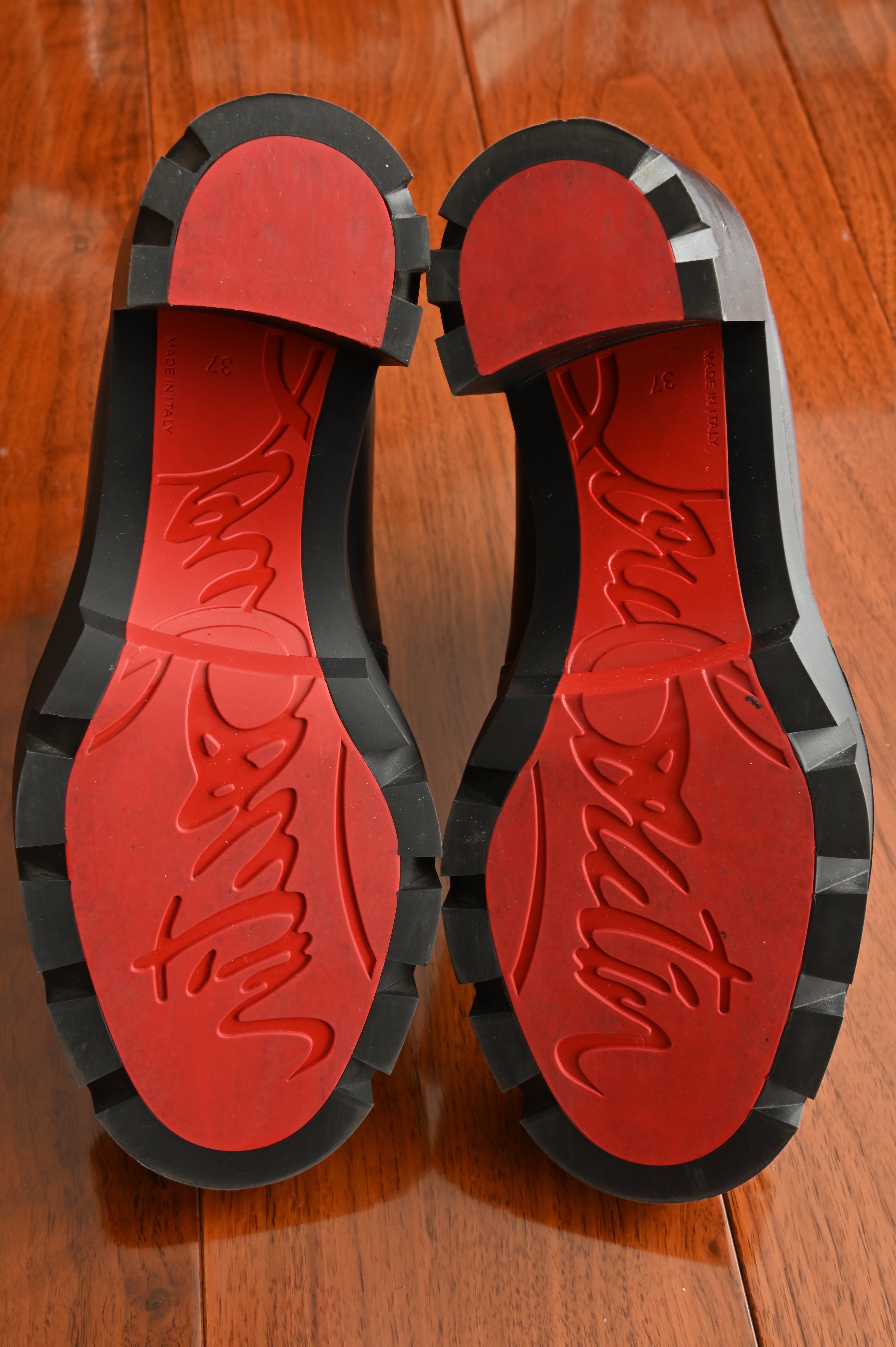 Christian Louboutin Black Ankle Boots