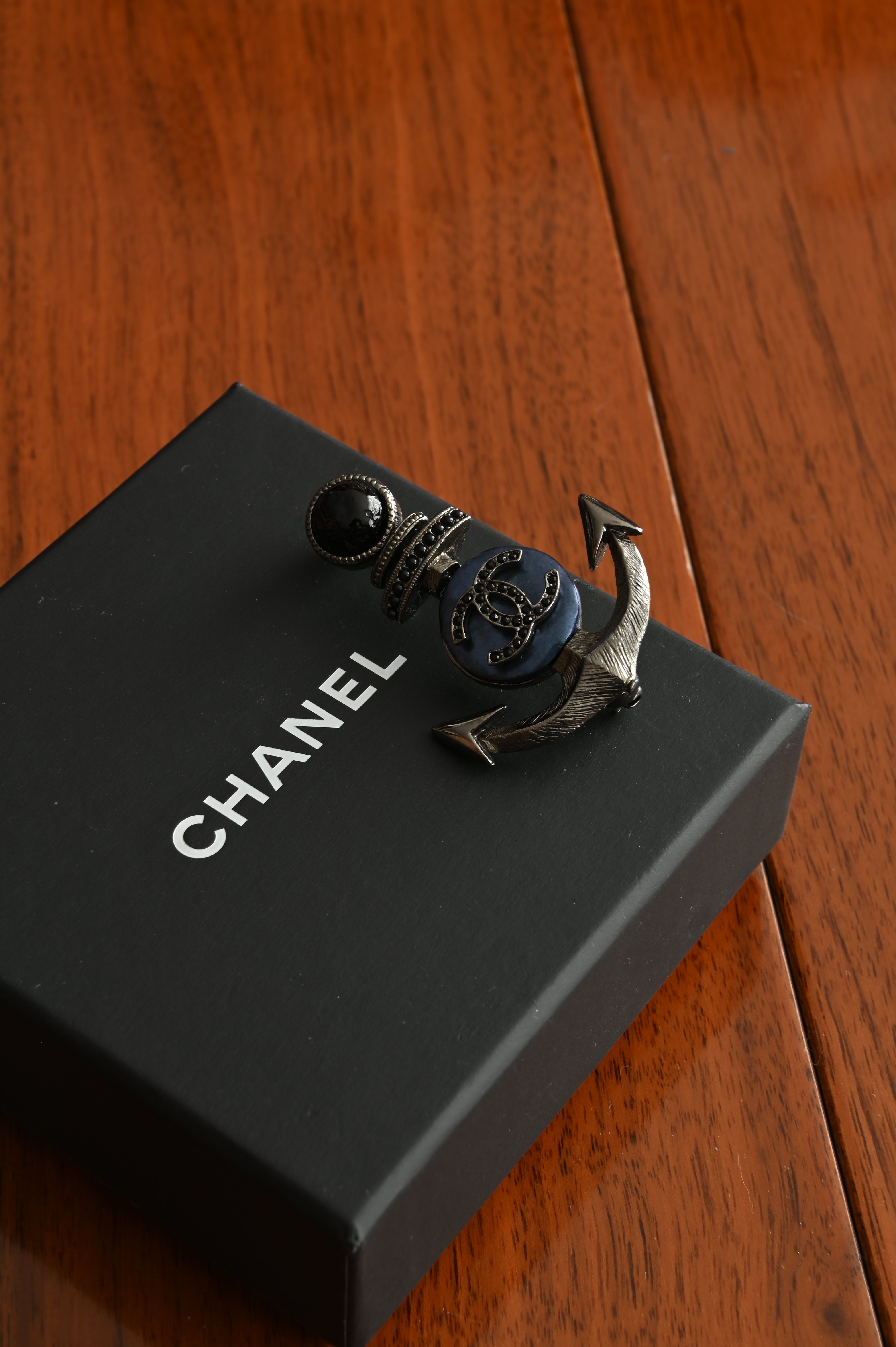 Chanel Pearl Anchor Brooch