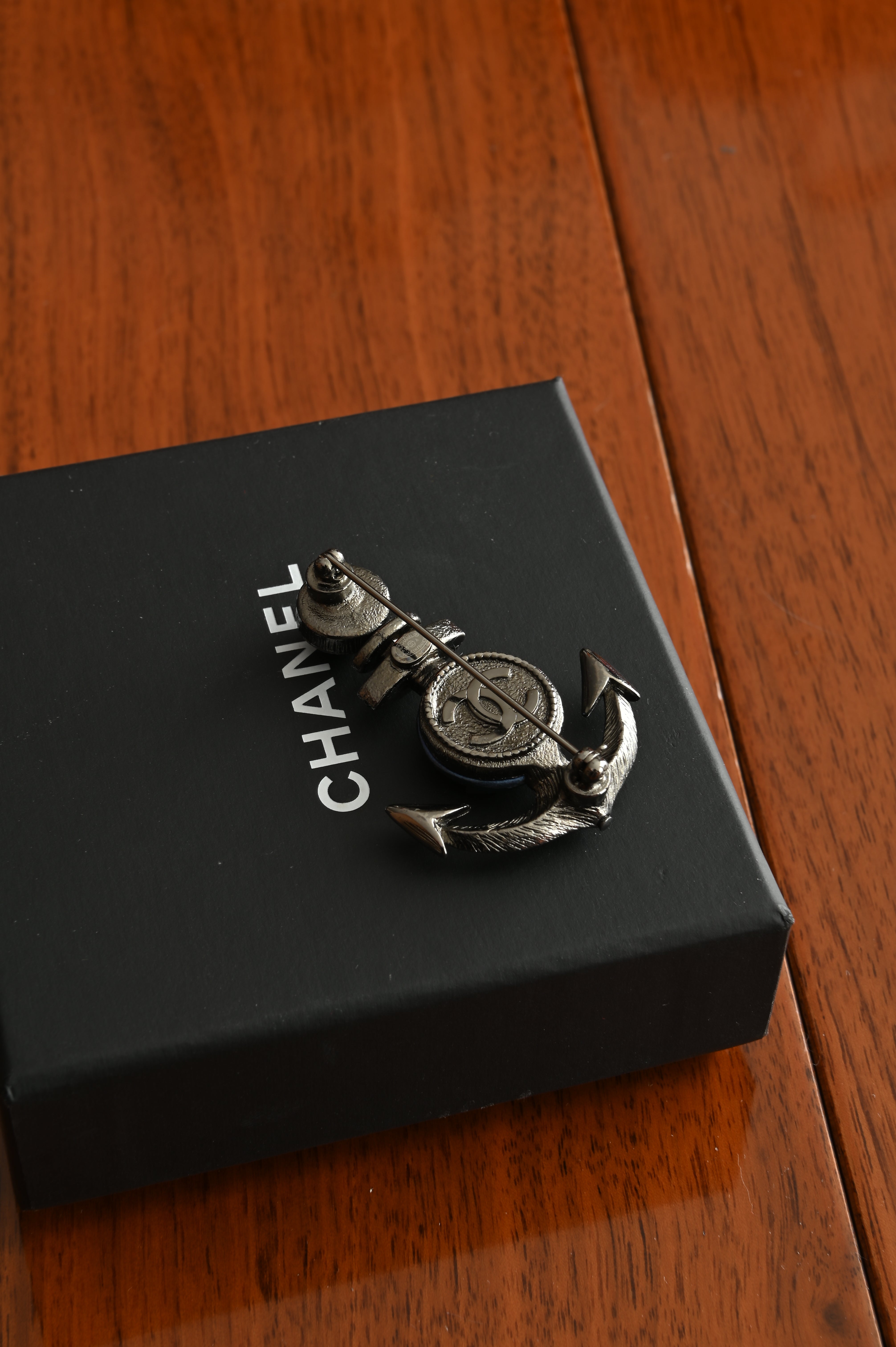 Chanel Pearl Anchor Brooch