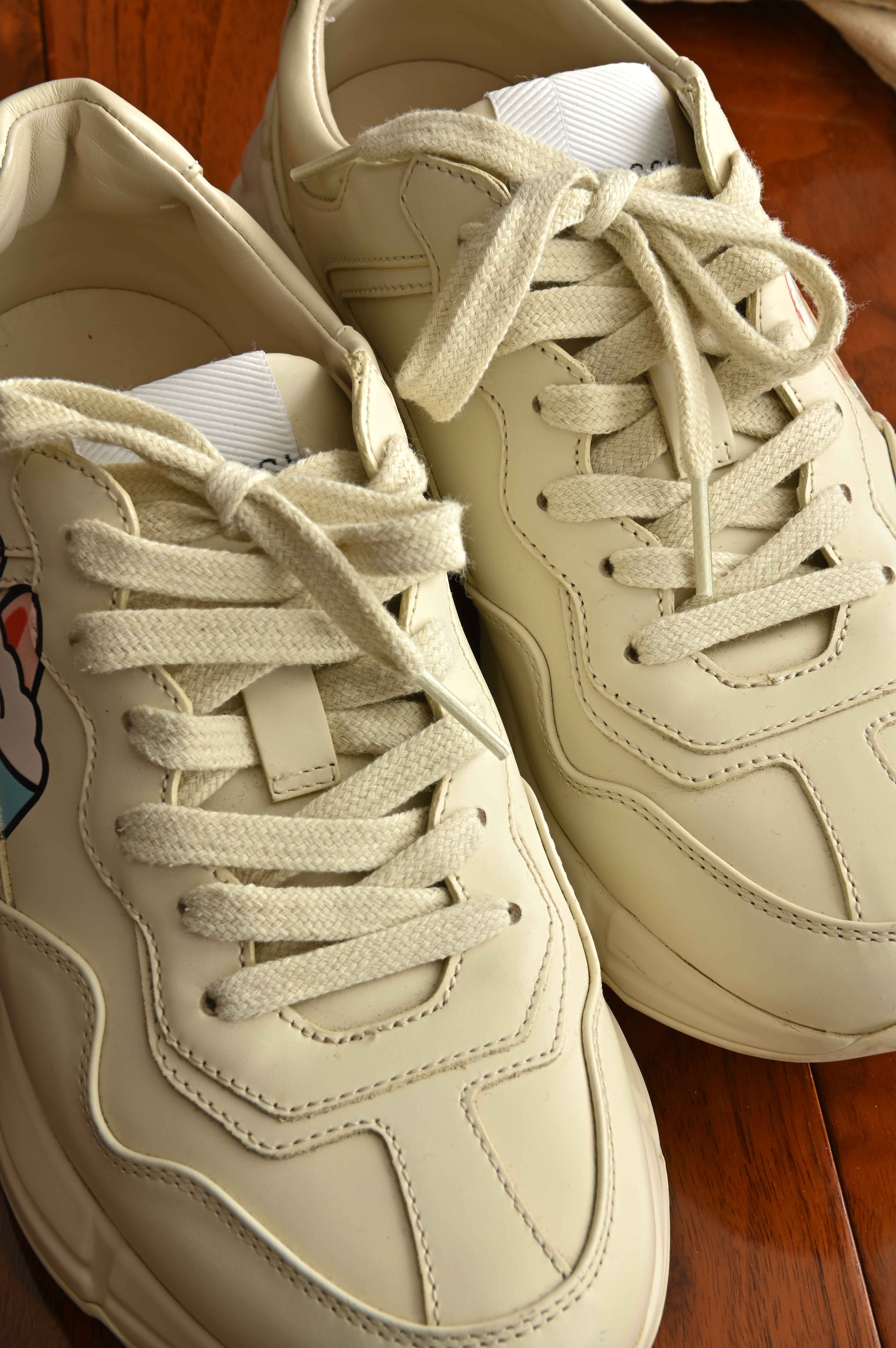Gucci Kawaii Rhyton Leather Sneakers