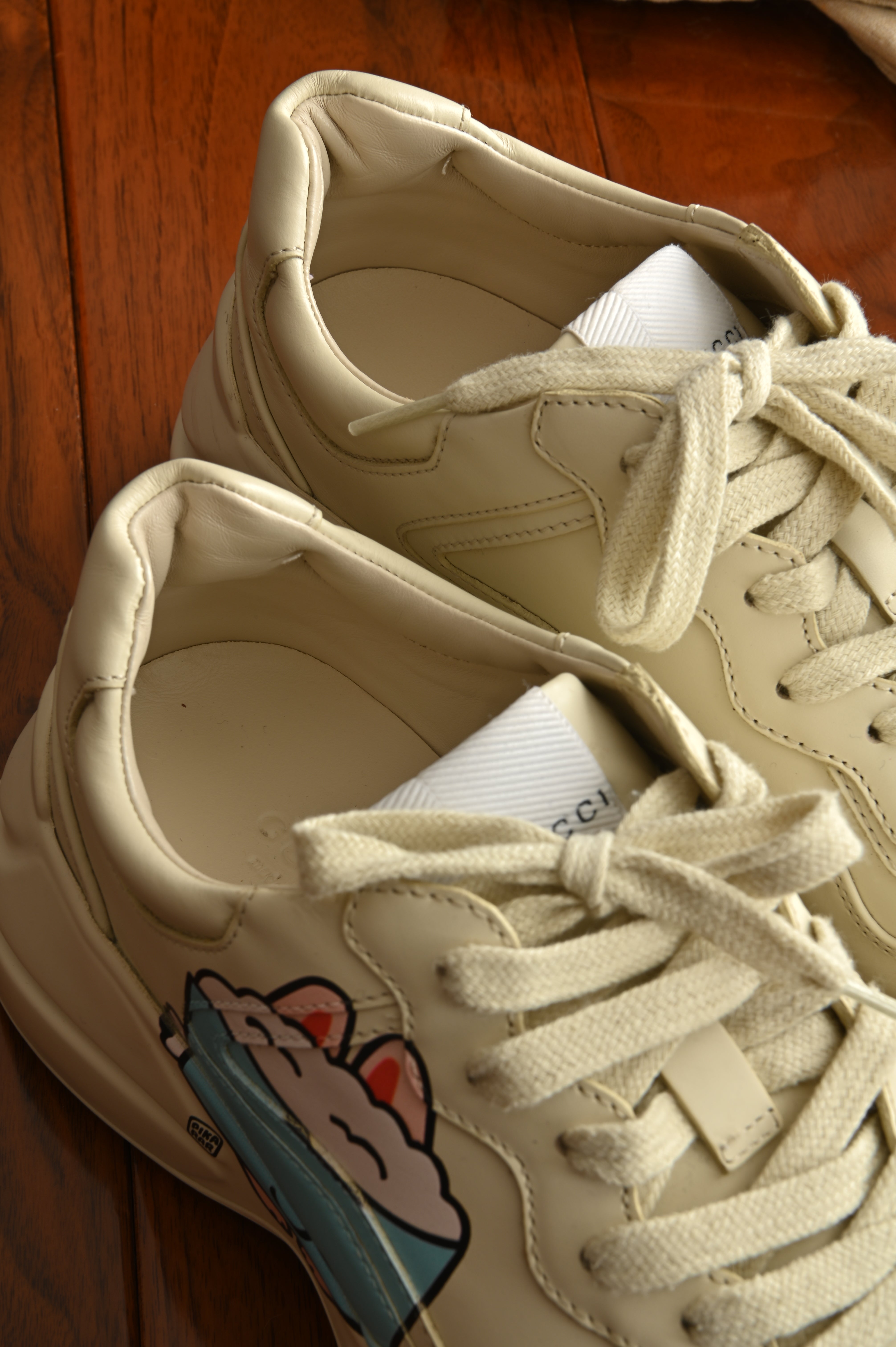 Gucci Kawaii Rhyton Leather Sneakers