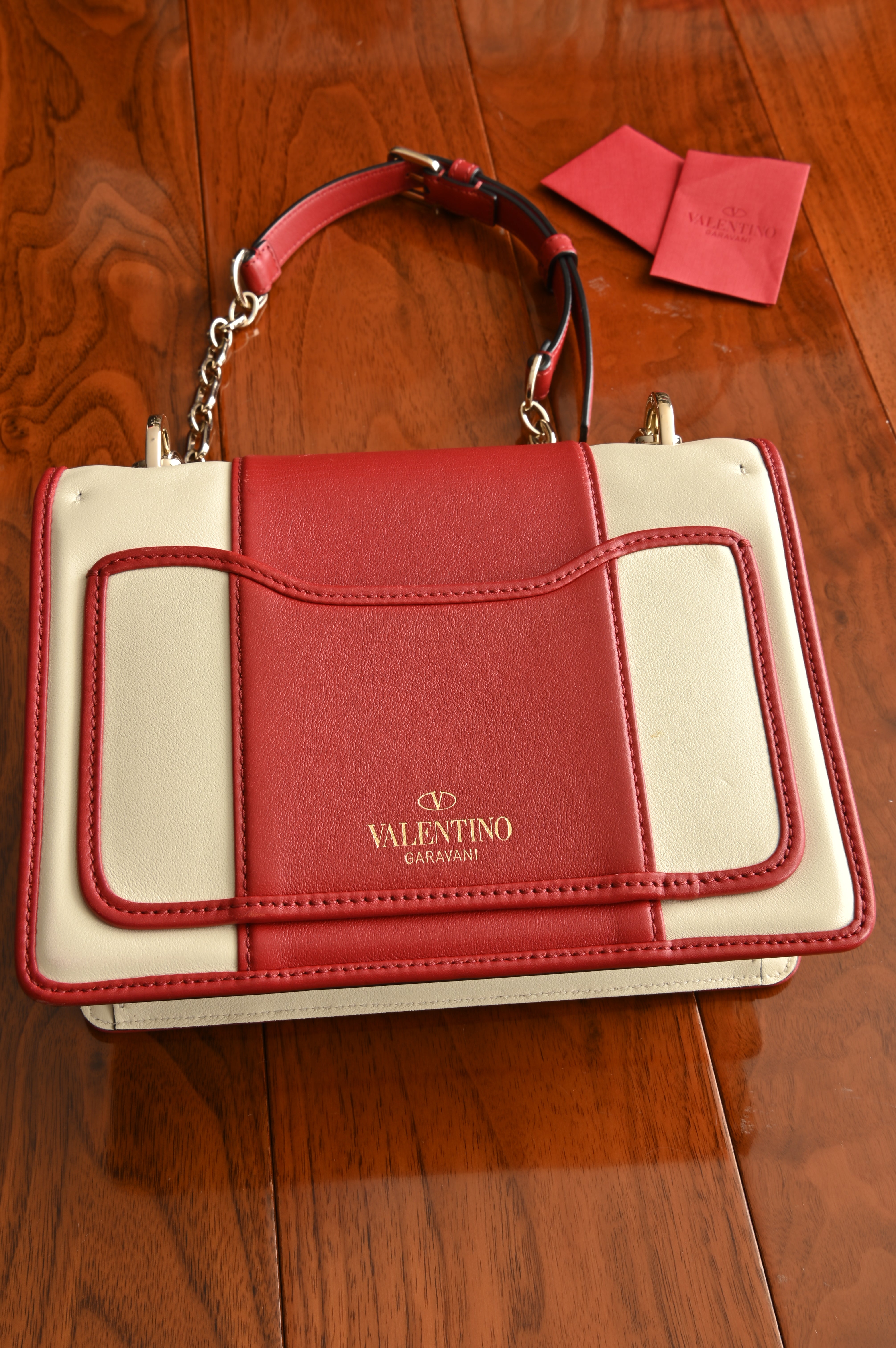 Valentino Garavani Uptown Leather Shoulder Bag