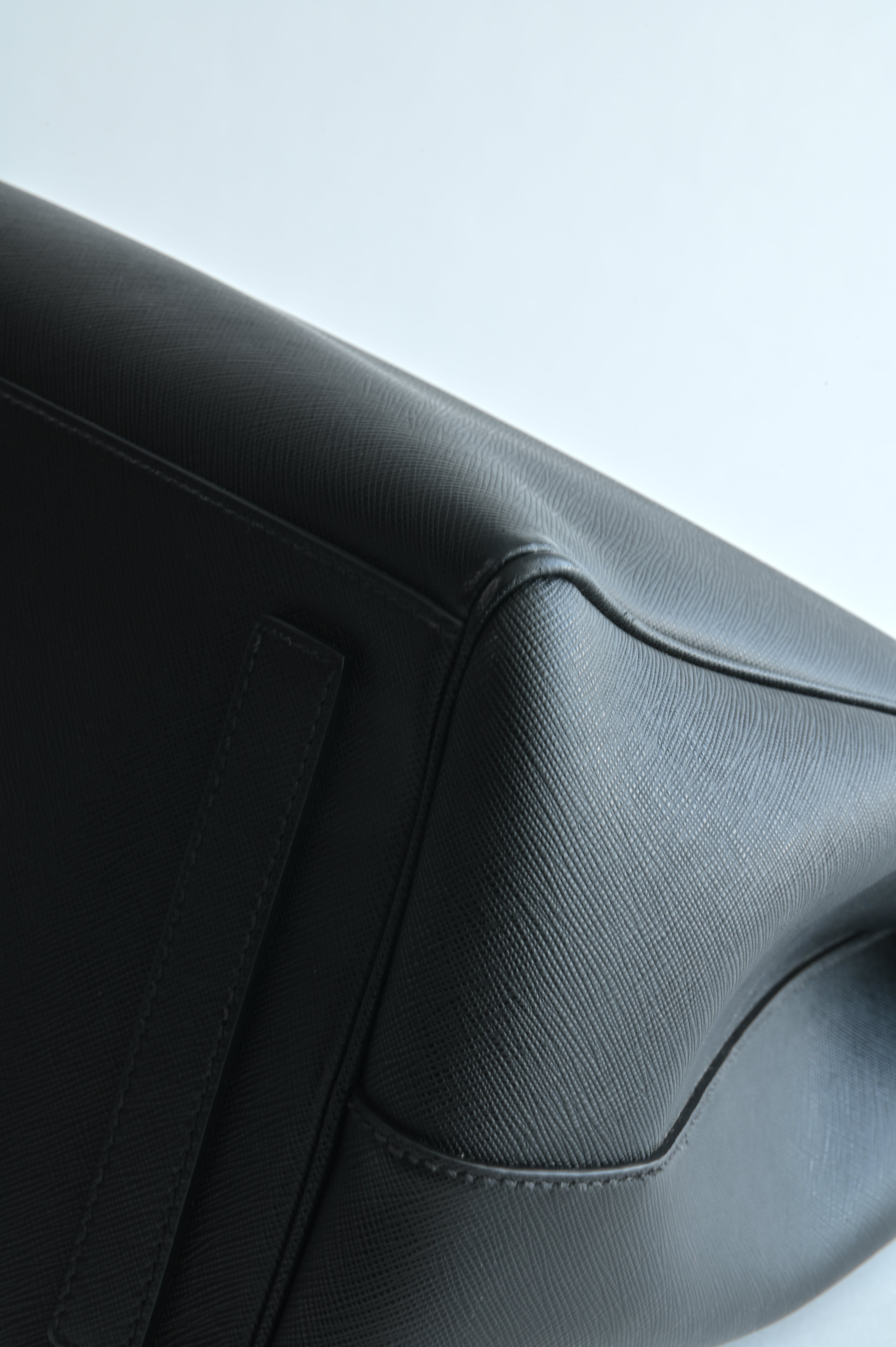 Prada Black Saffiano Leather Tote Bag