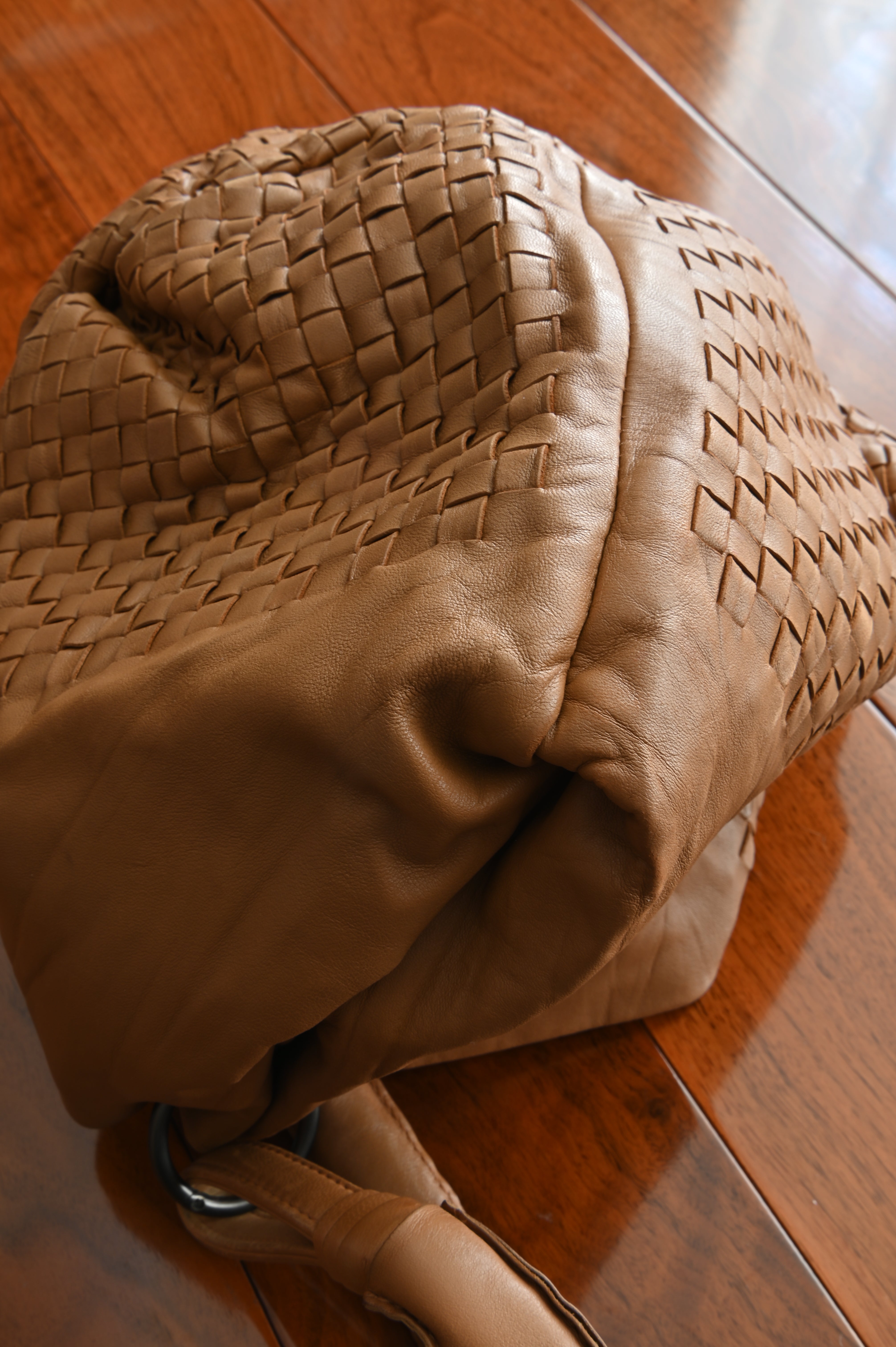 Bottega Veneta Vintage Aquilone Fortune Cookie hobo bag