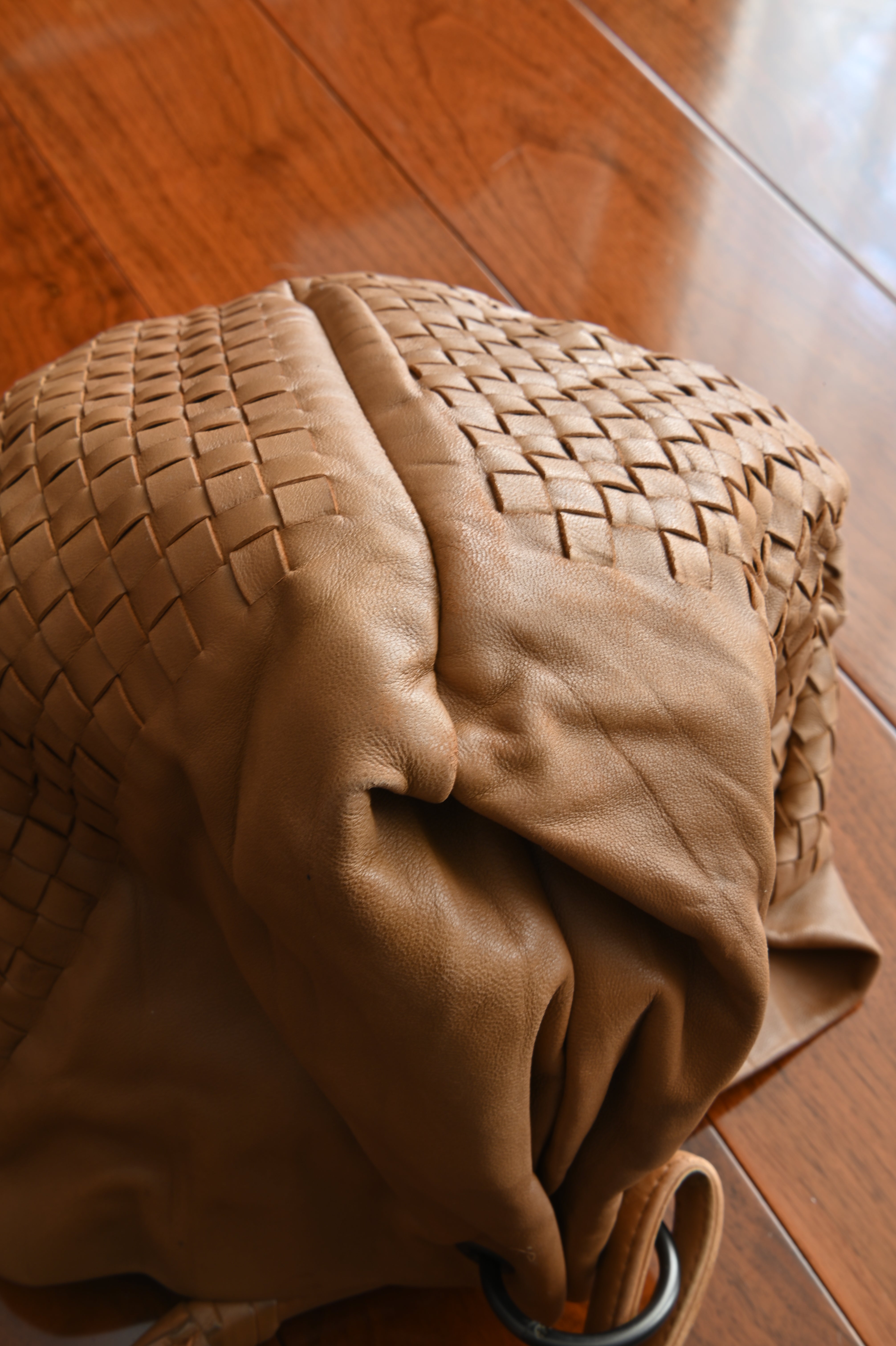 Bottega Veneta Vintage Aquilone Fortune Cookie hobo bag