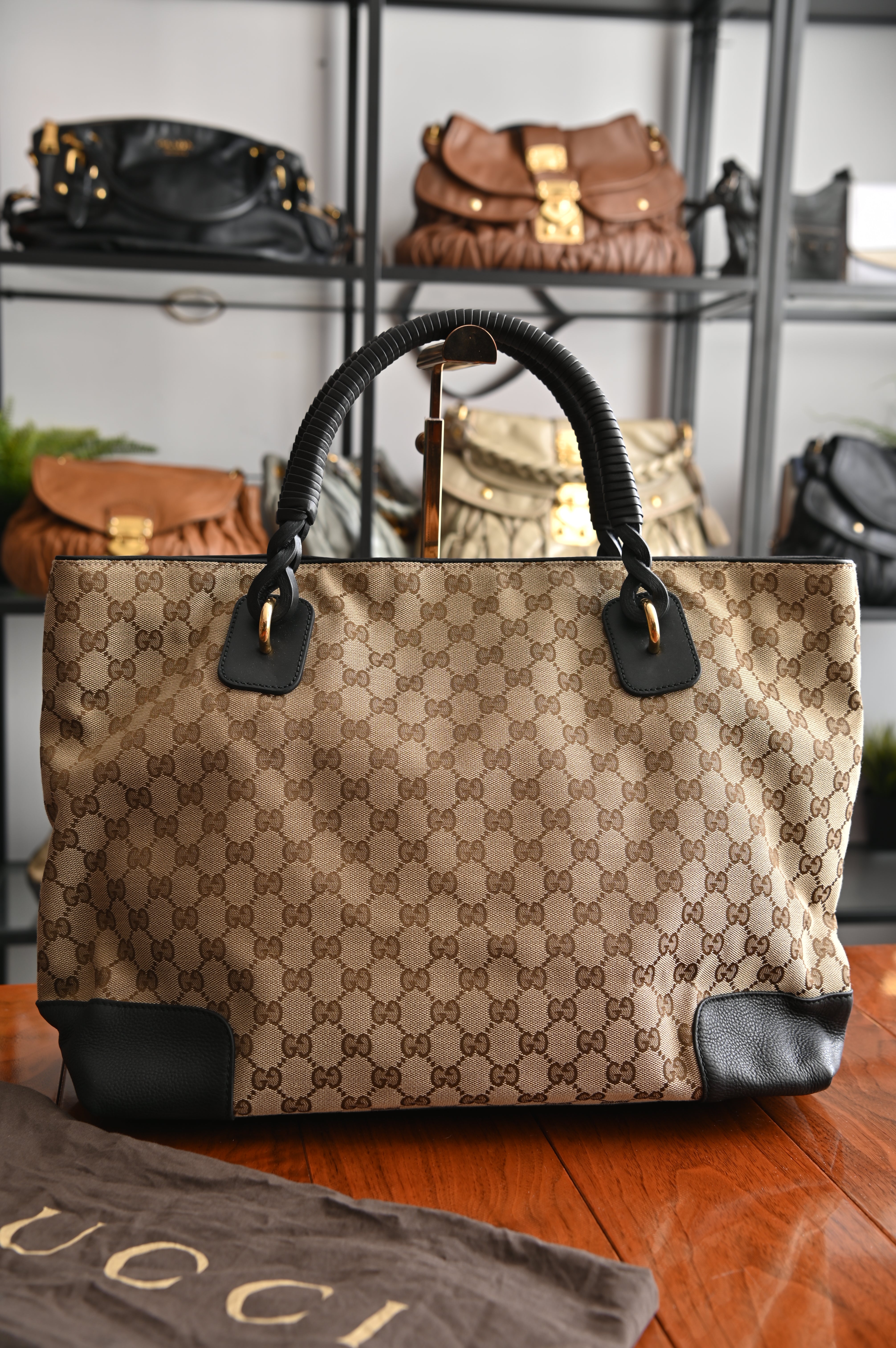 Gucci Monogram GG canvas Princy tote bag