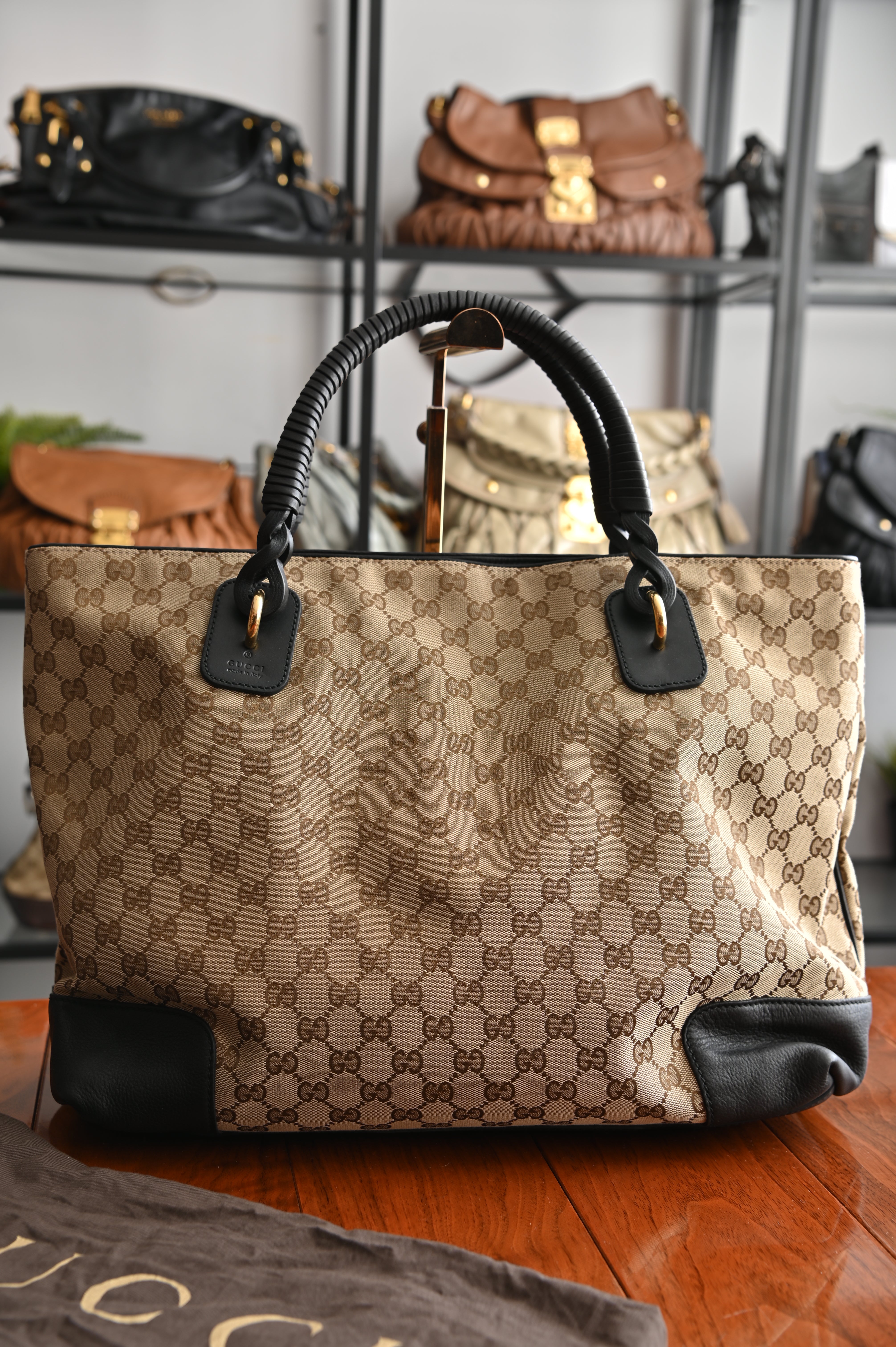 Gucci Monogram GG canvas Princy tote bag