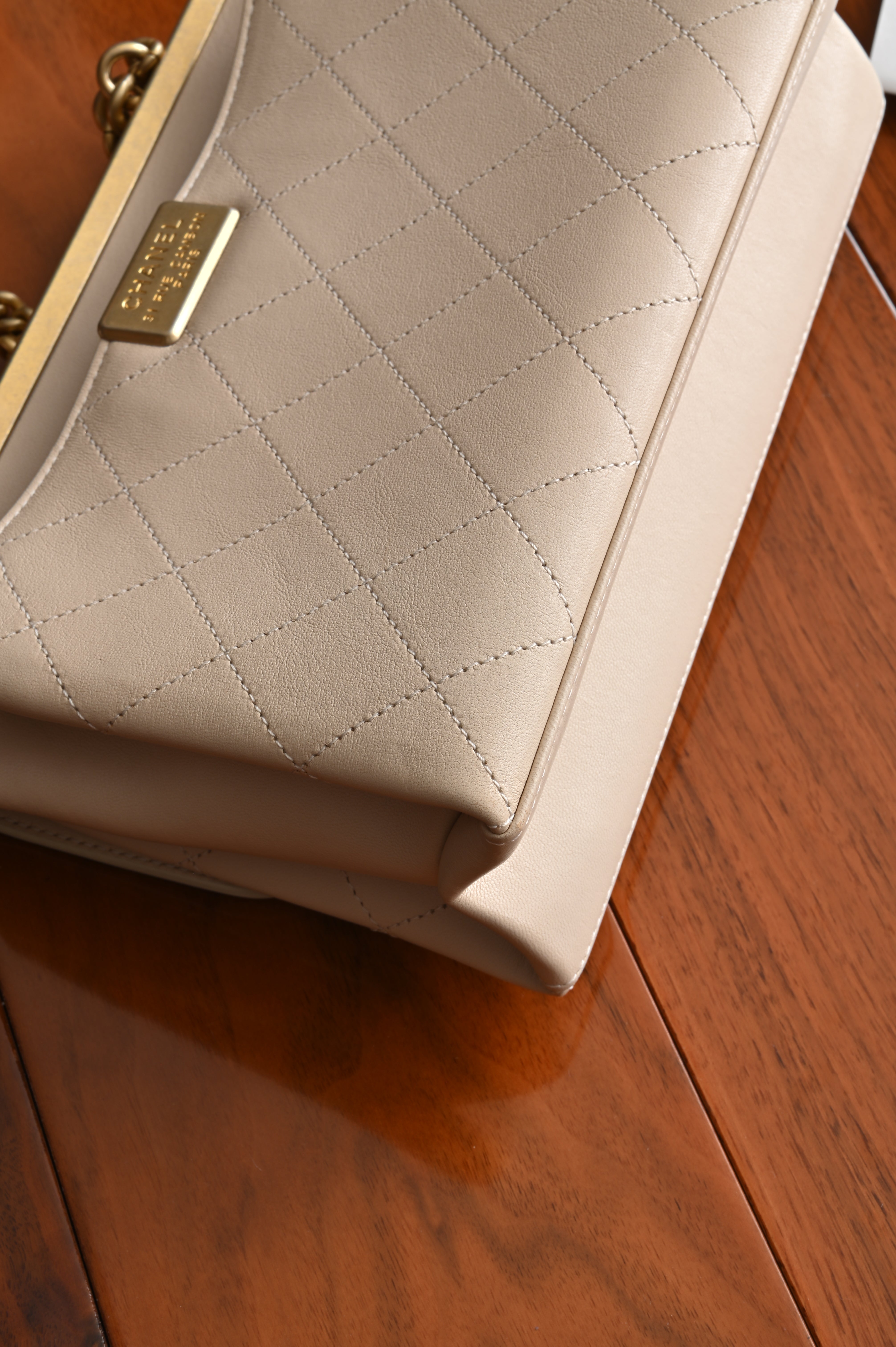 Chanel Quilted Lamb Coco Lux Flap Bag