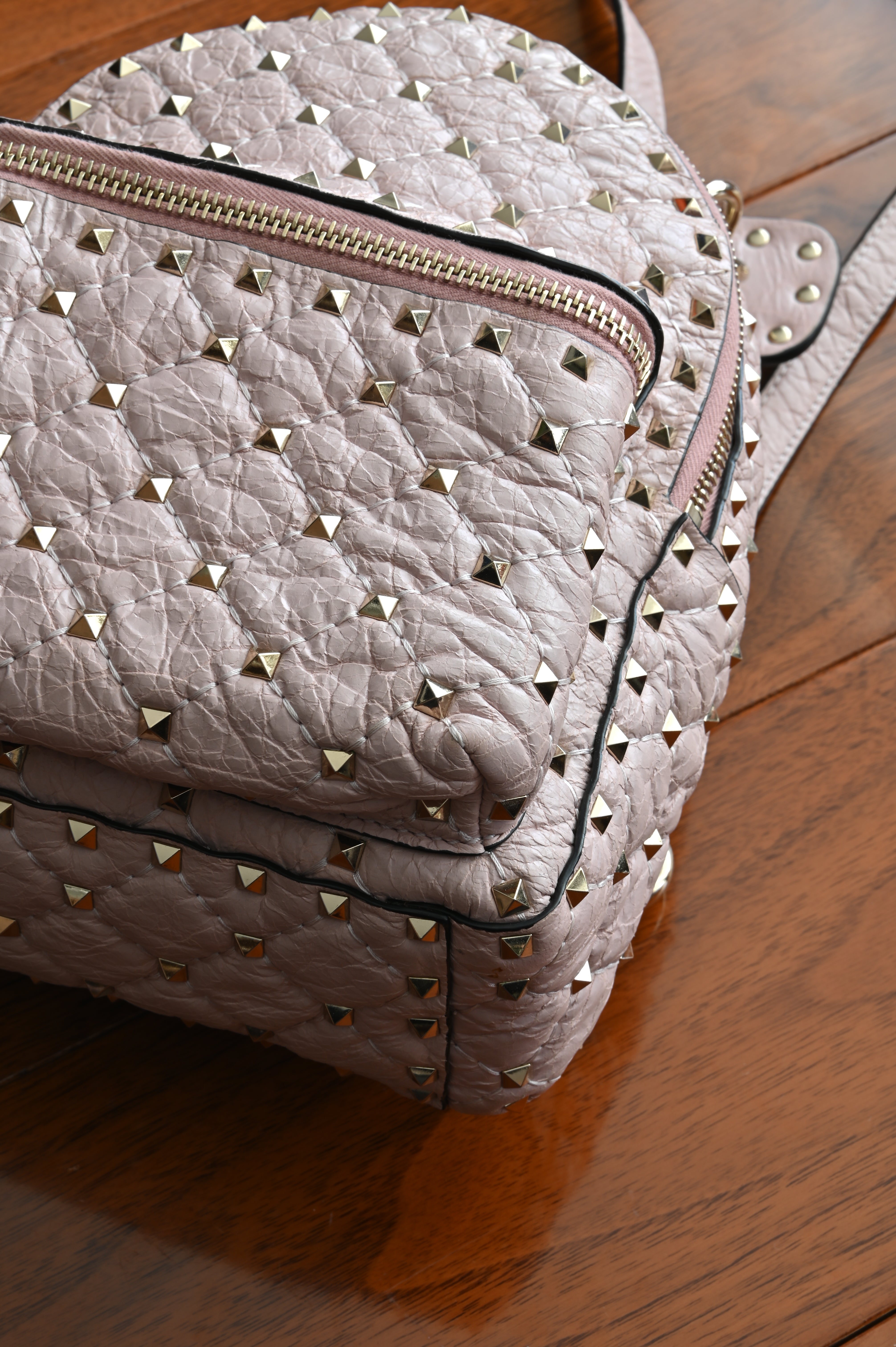 Valentino Garavani Rockstud Spike Quilted Leather Mini backpack