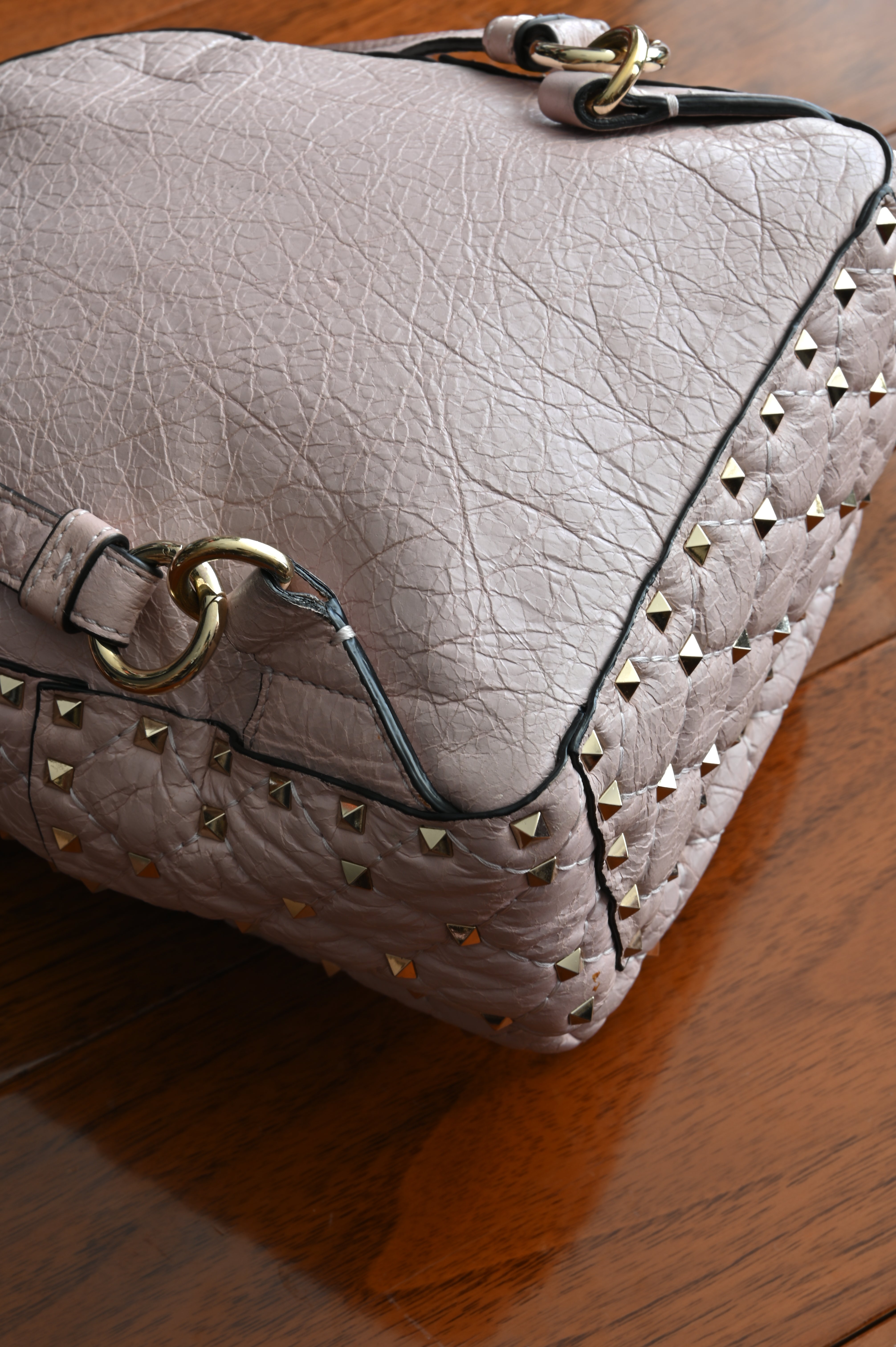 Valentino Garavani Rockstud Spike Quilted Leather Mini backpack