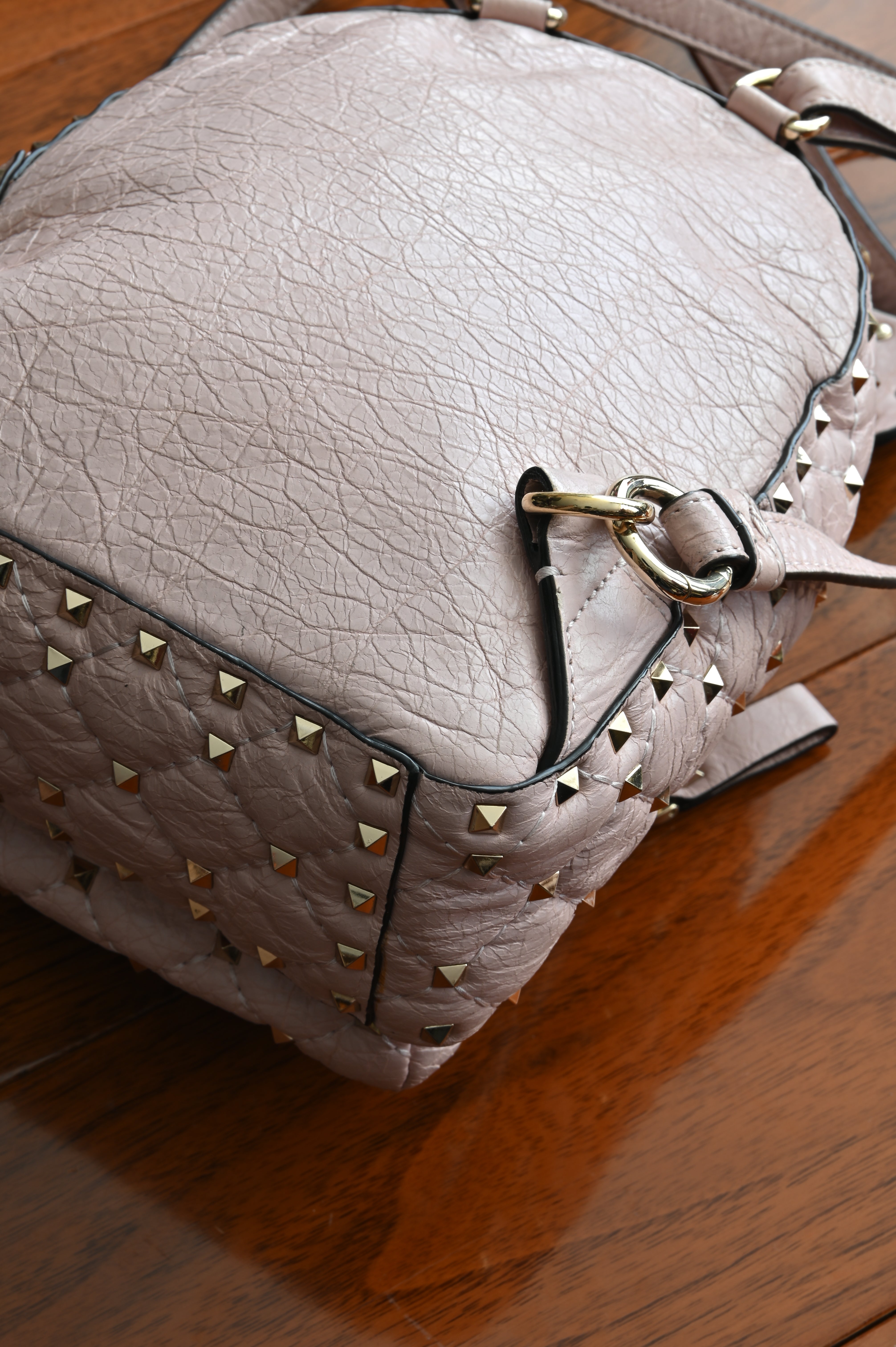 Valentino Garavani Rockstud Spike Quilted Leather Mini backpack