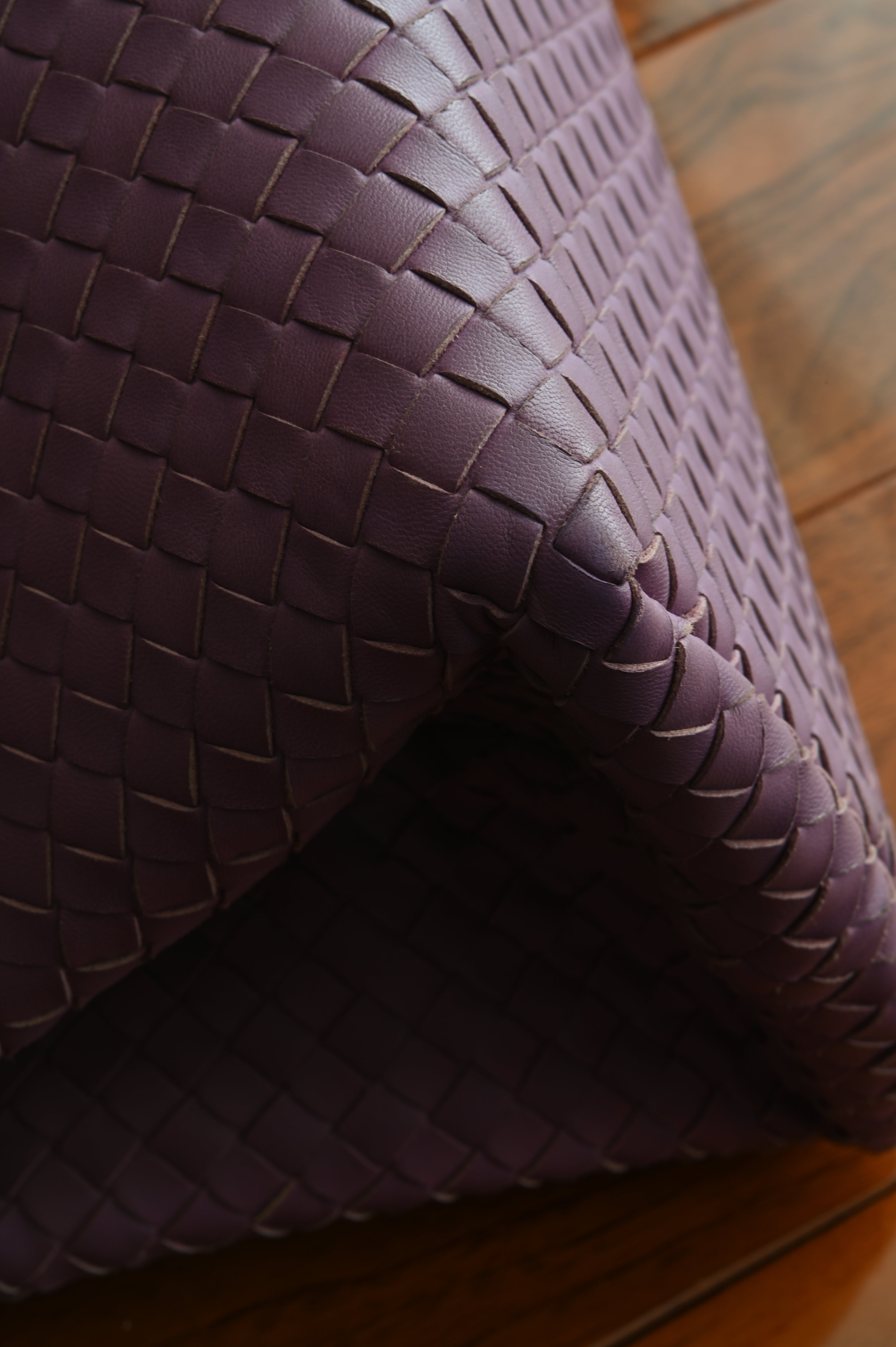 Bottega Veneta Nappa Intrecciatto large tote bag in purple