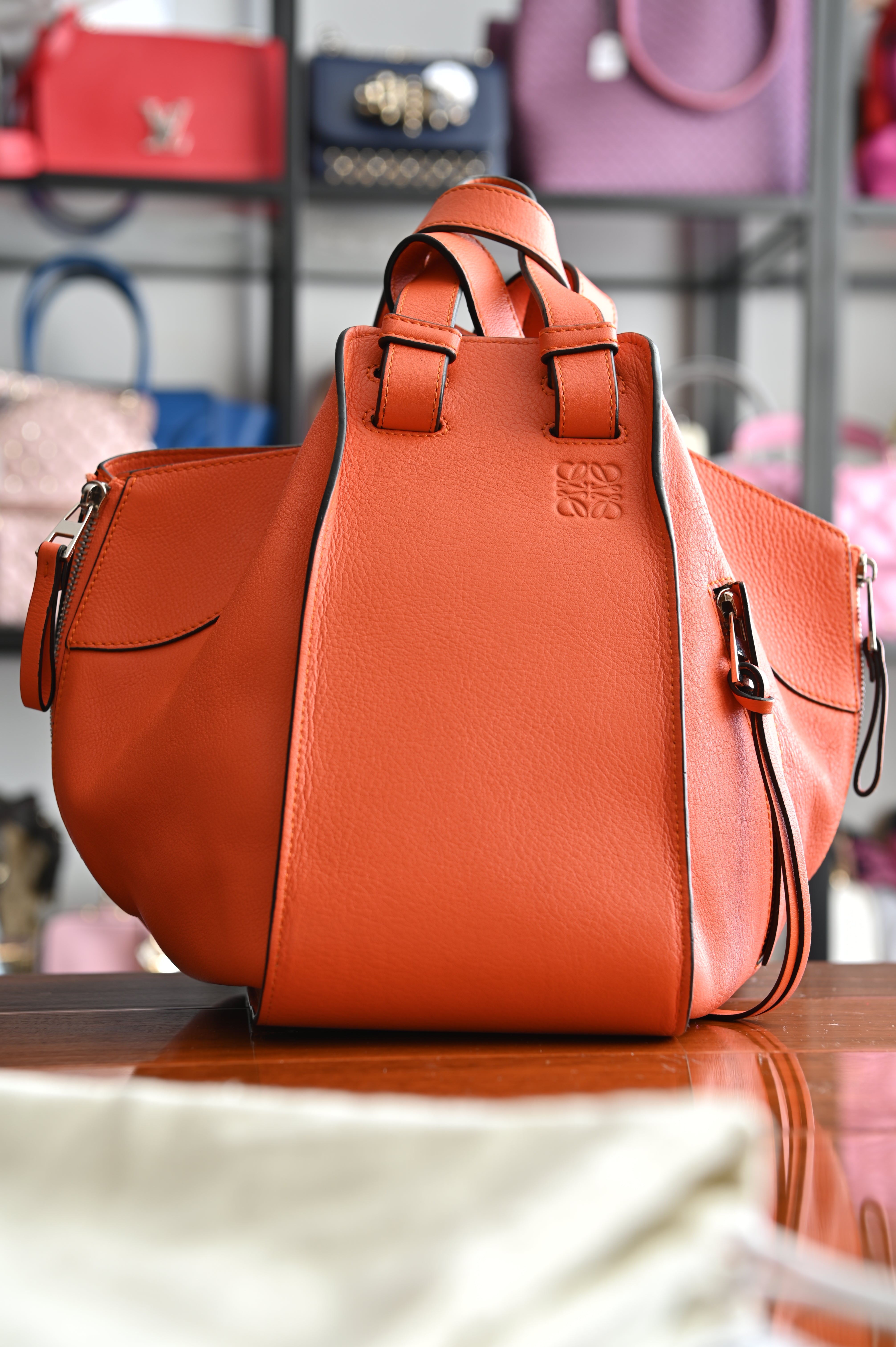 Loewe Hammock bag in orange