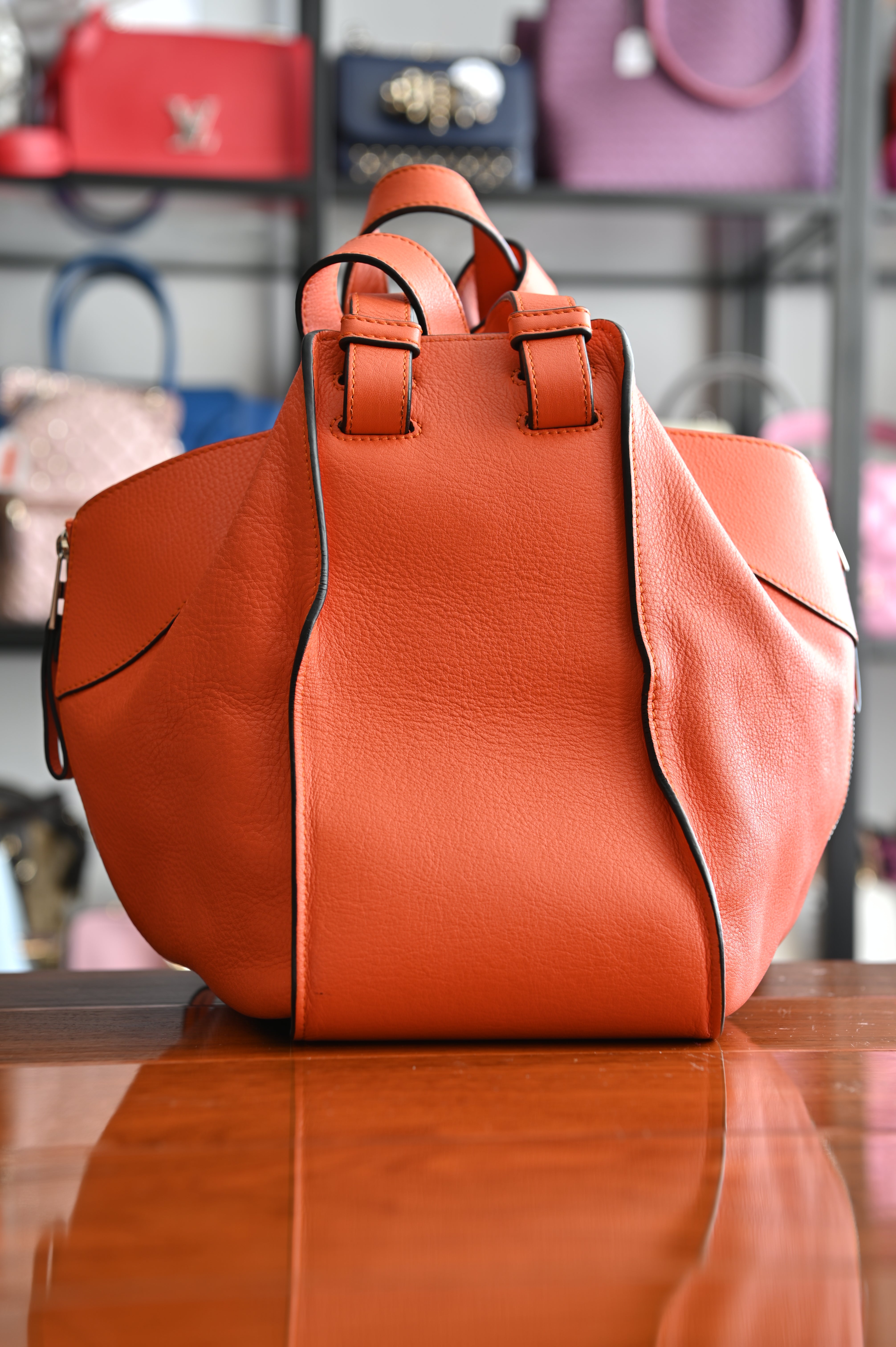 Loewe Hammock bag in orange