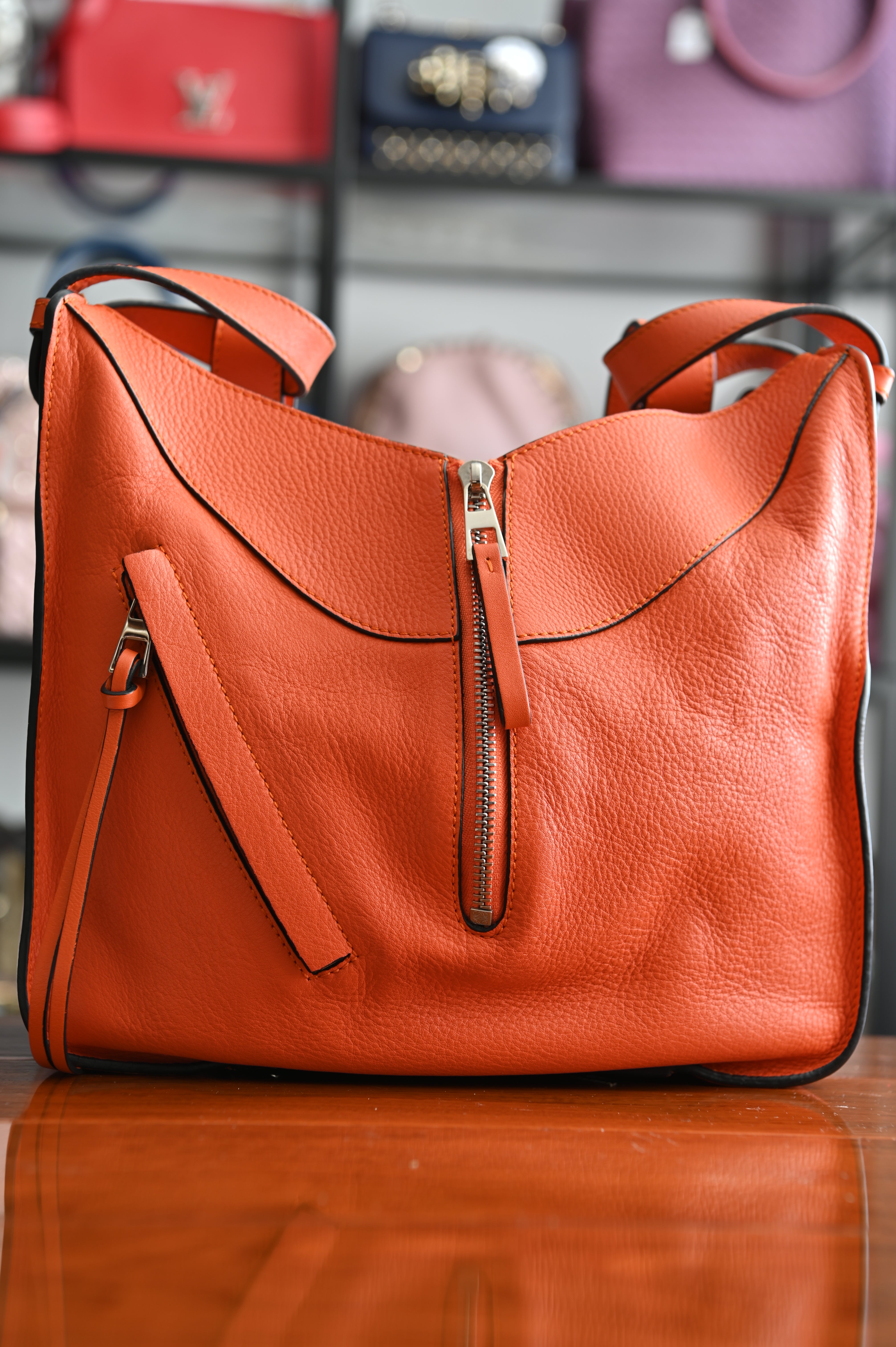 Loewe Hammock bag in orange