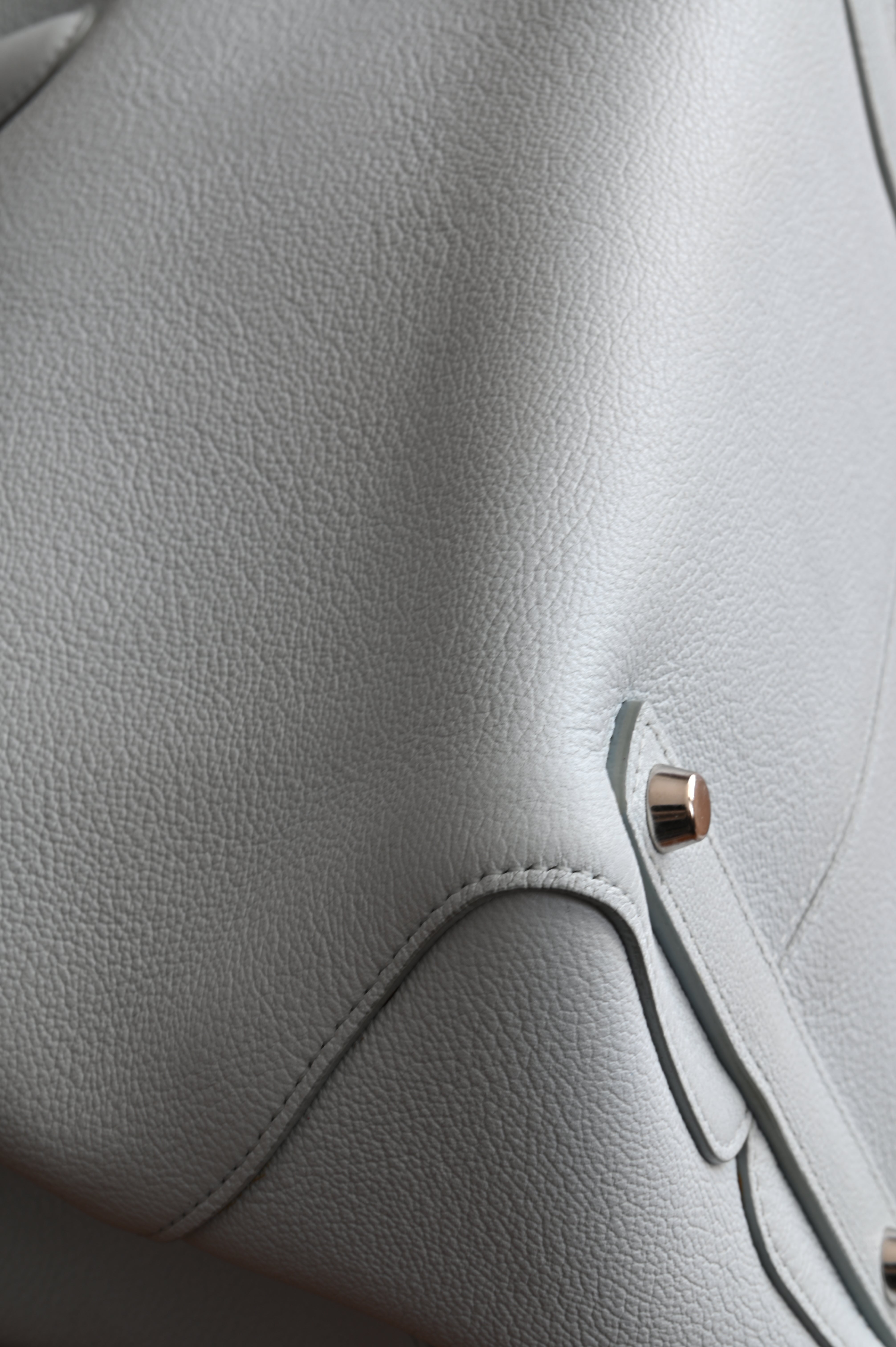 Christian Dior Open Bar Tote in soft baby blue