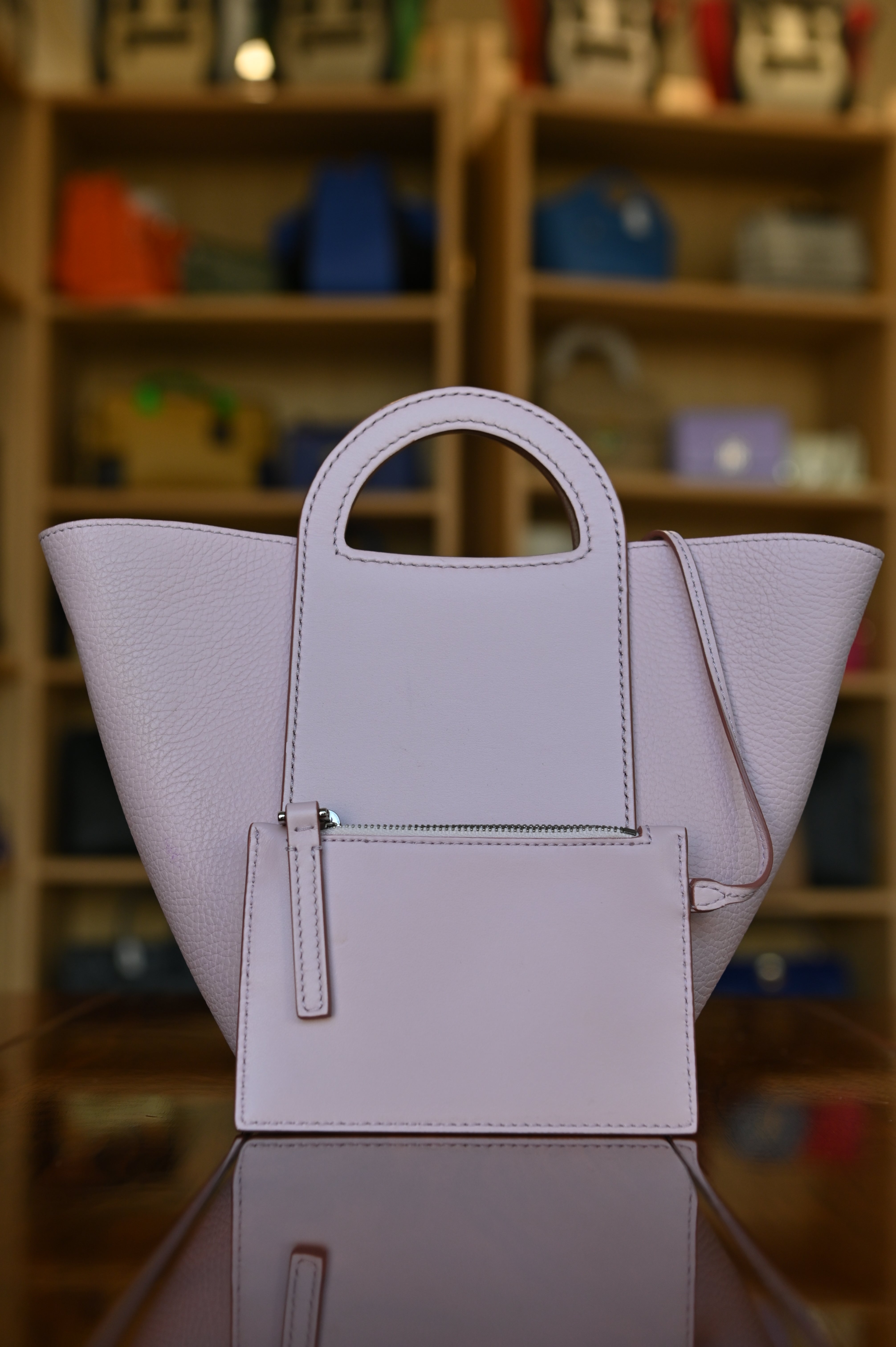 Tod's Pink Small Bucket Shoulder Bag