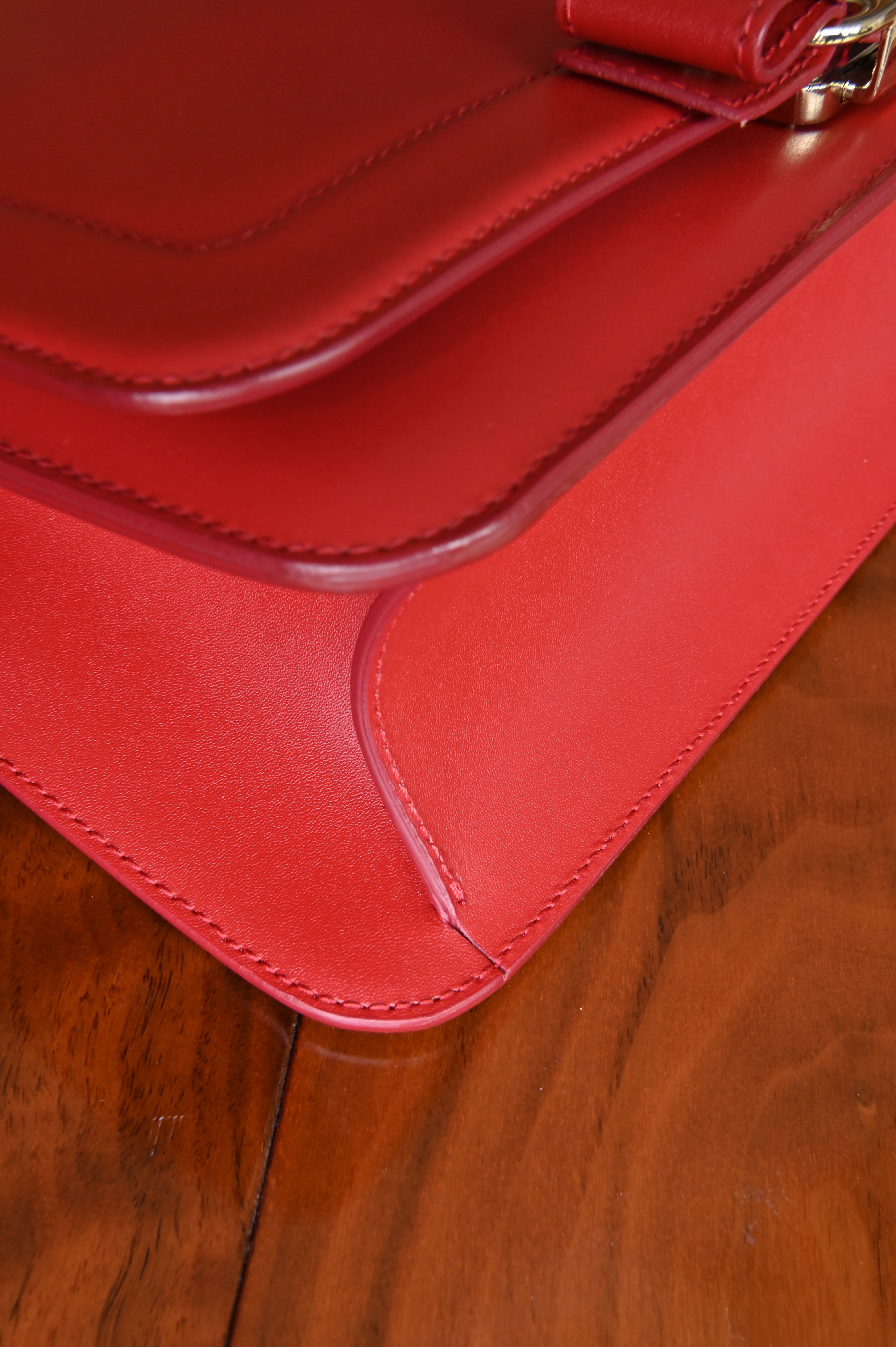 Salvatore Ferragamo Red Shoulder Bag