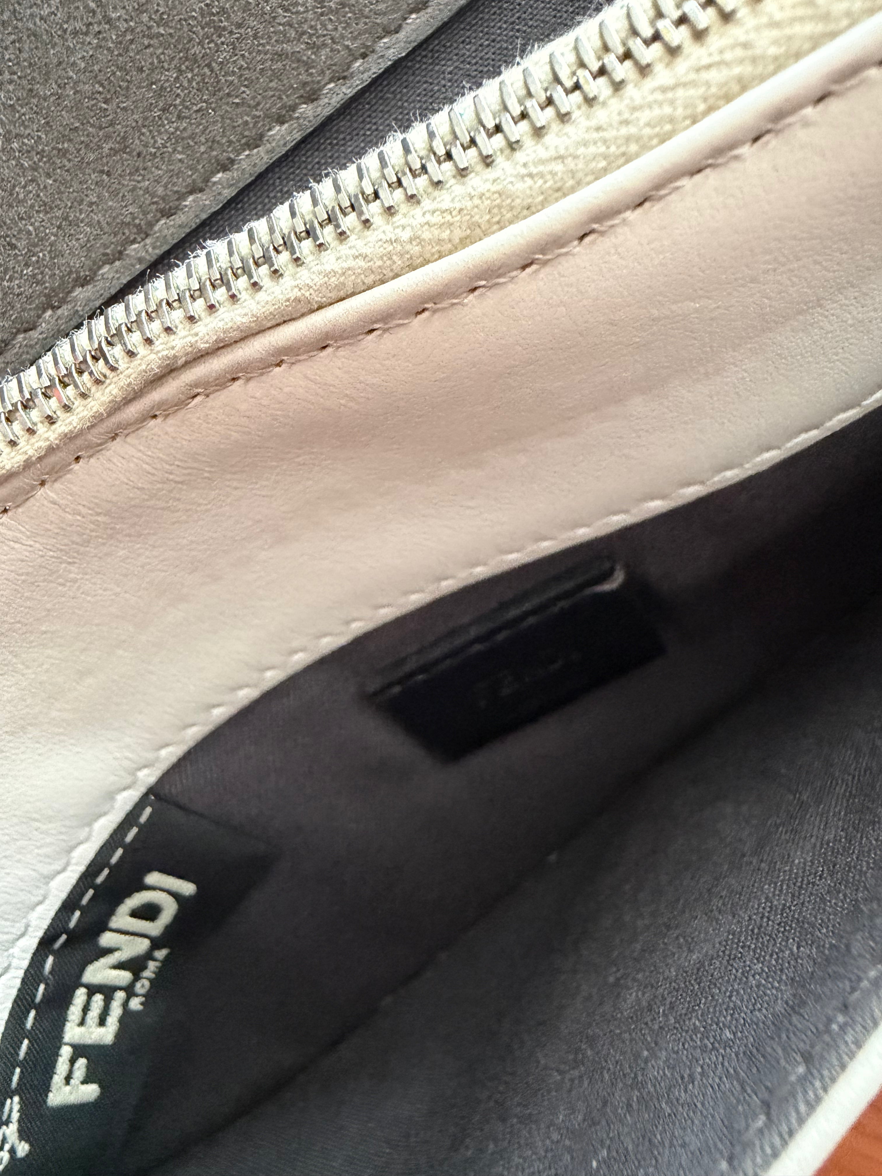 Fendi Floral Wallet on Chain Multicolor Bag inside two