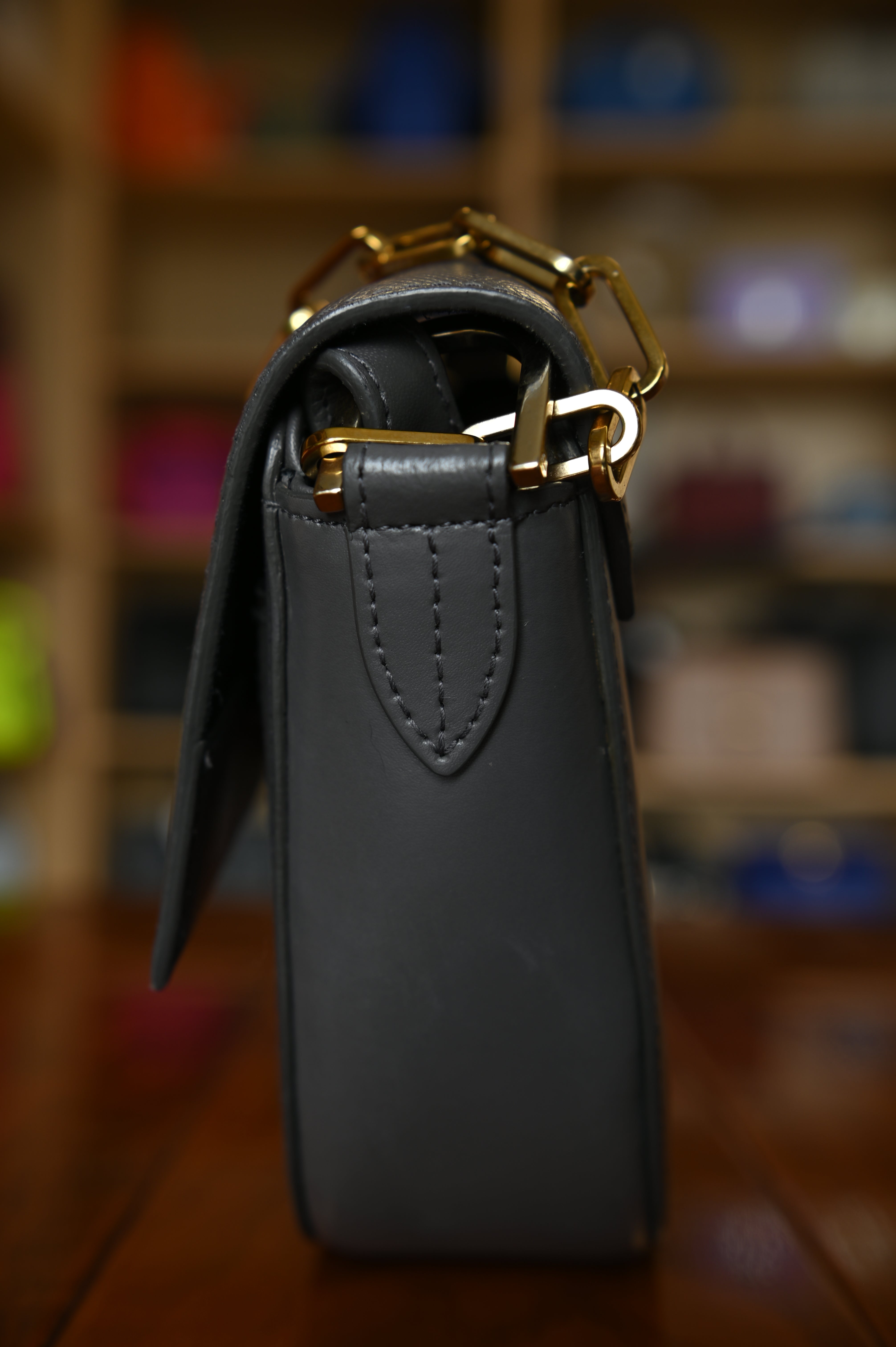 Furla Grey Miss Mimì Mini Bag side