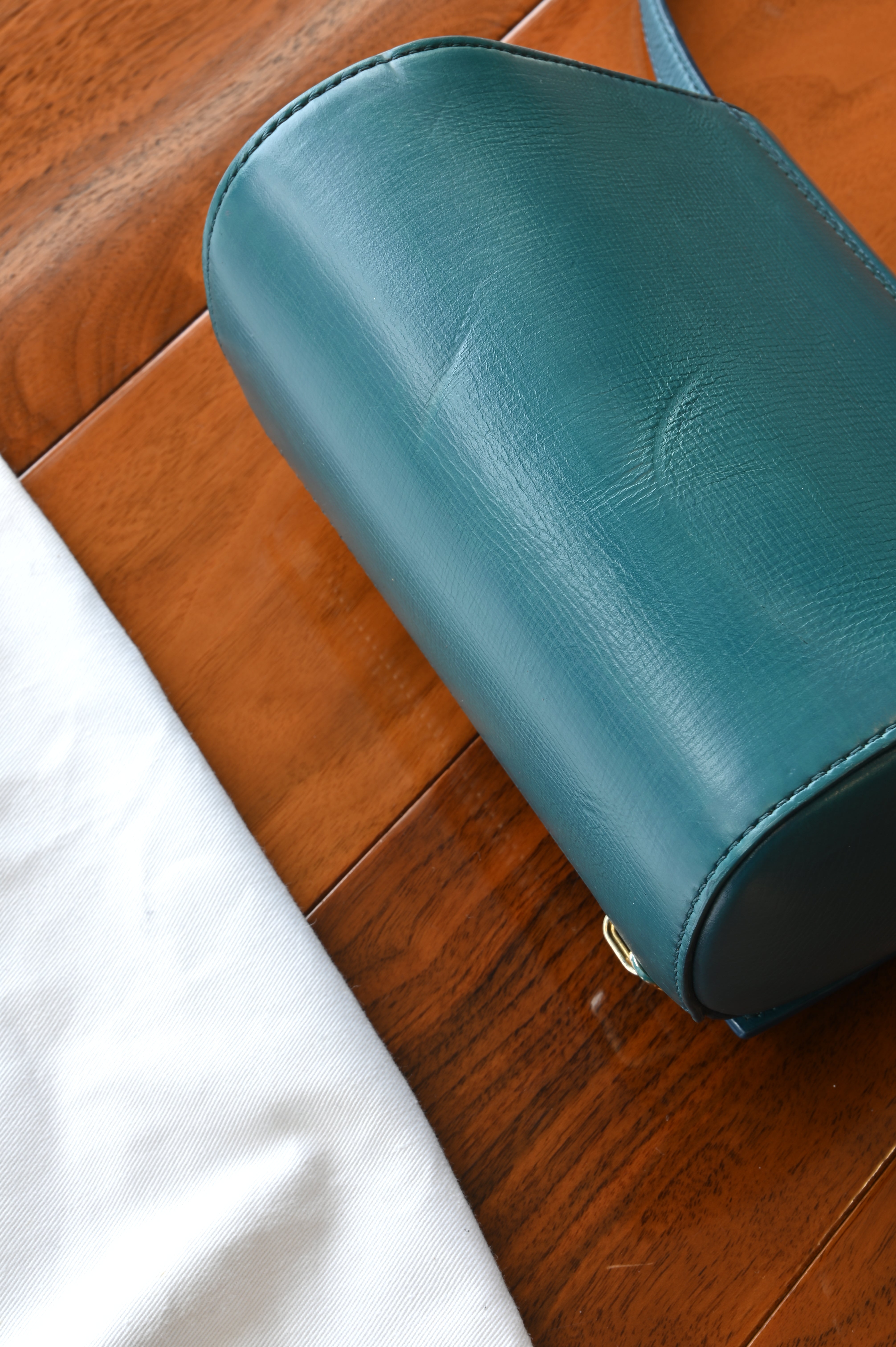Givenchy Turquoise Pandora Box Bag bottom two