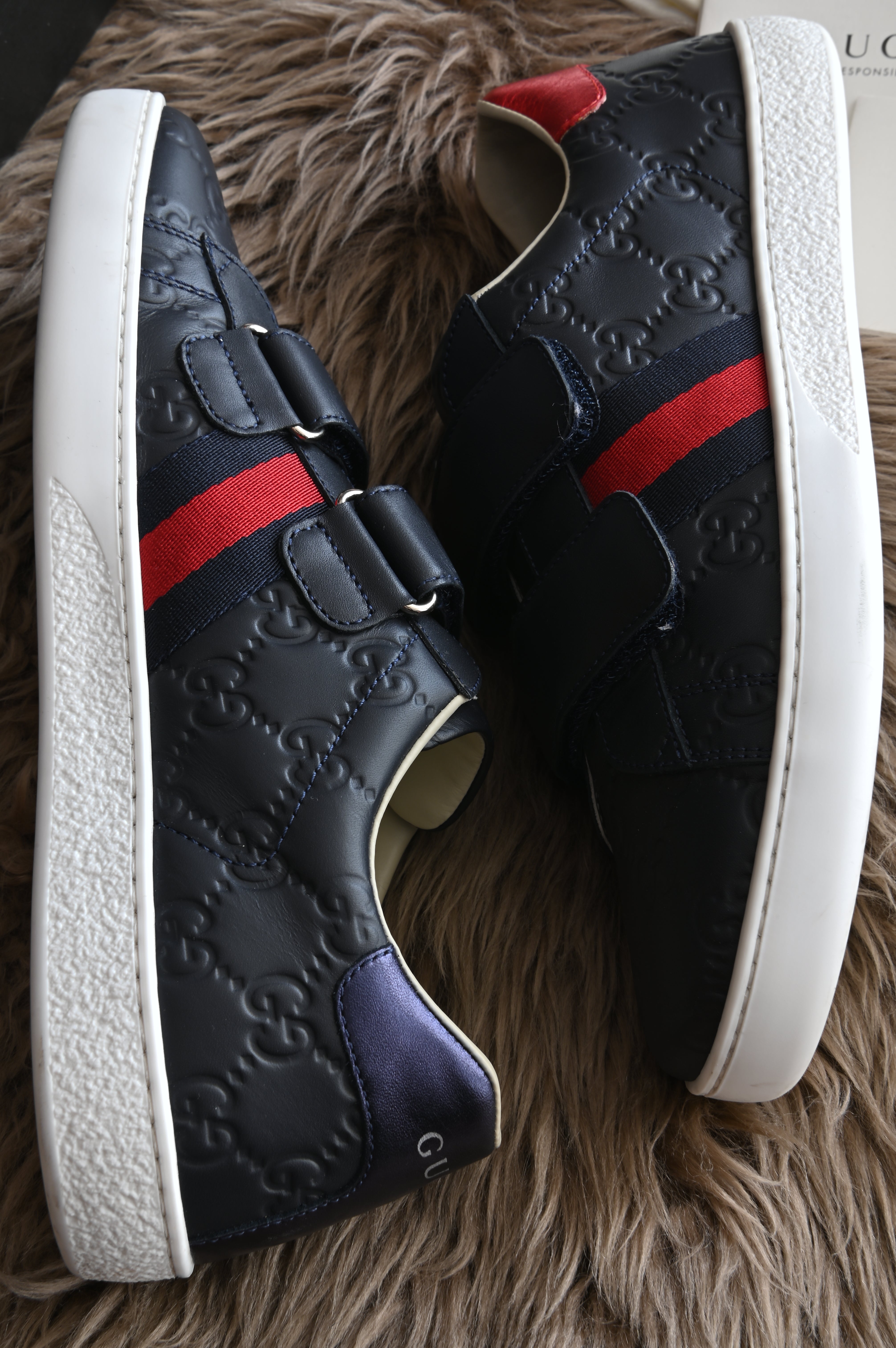 Gucci GG Ace Velcro Sneakers side two