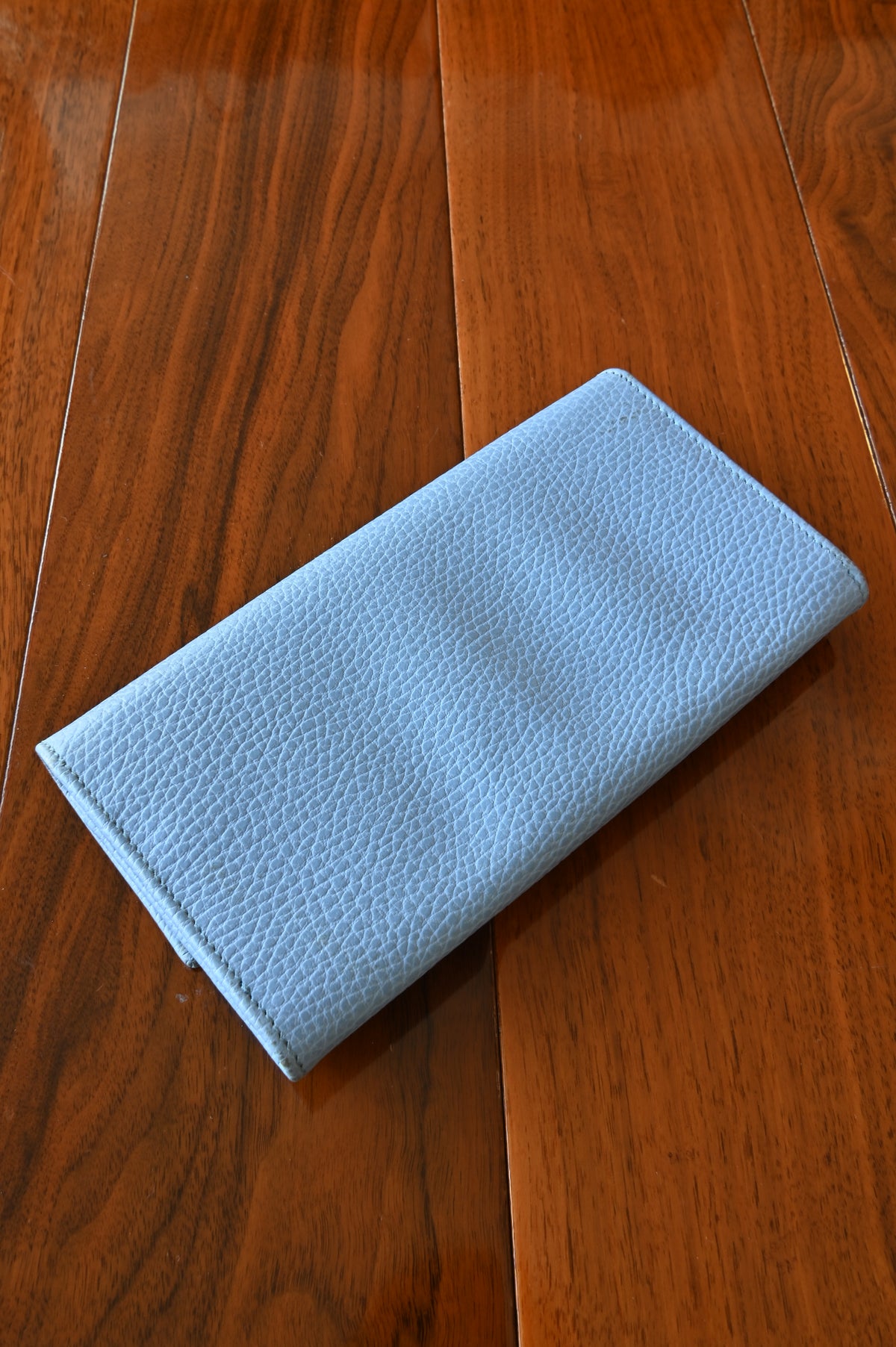 Gucci Light Blue Long Wallet back