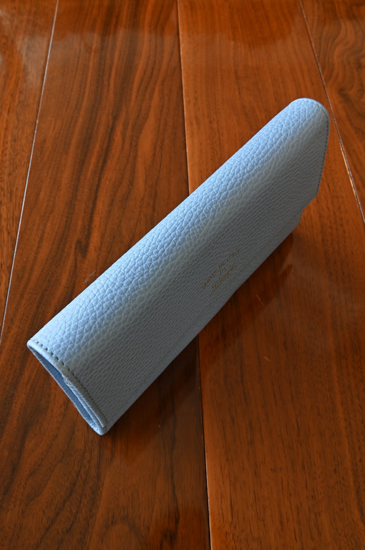 Gucci Light Blue Long Wallet top