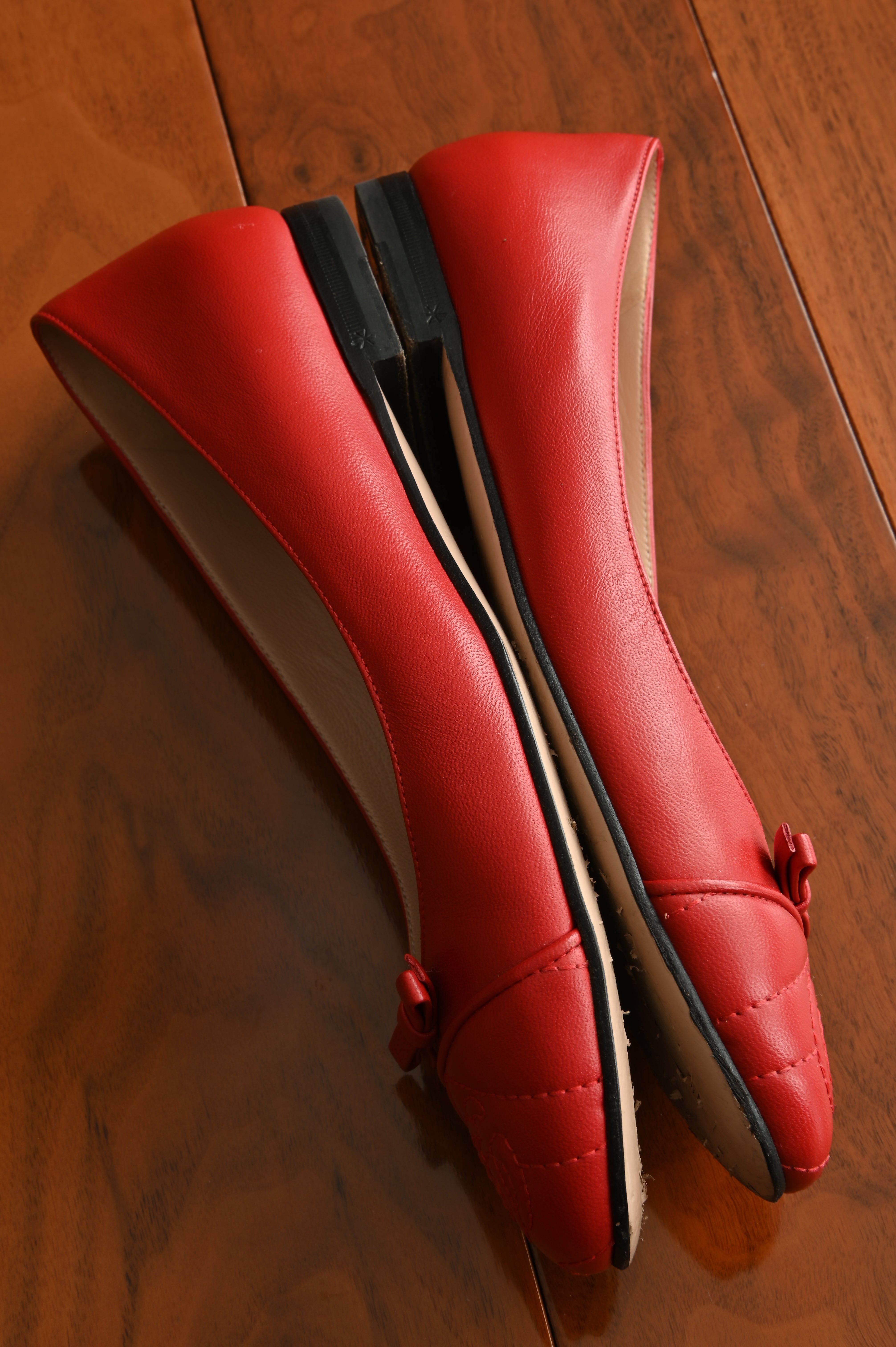 Gucci Marmont Ballerina Flats side two