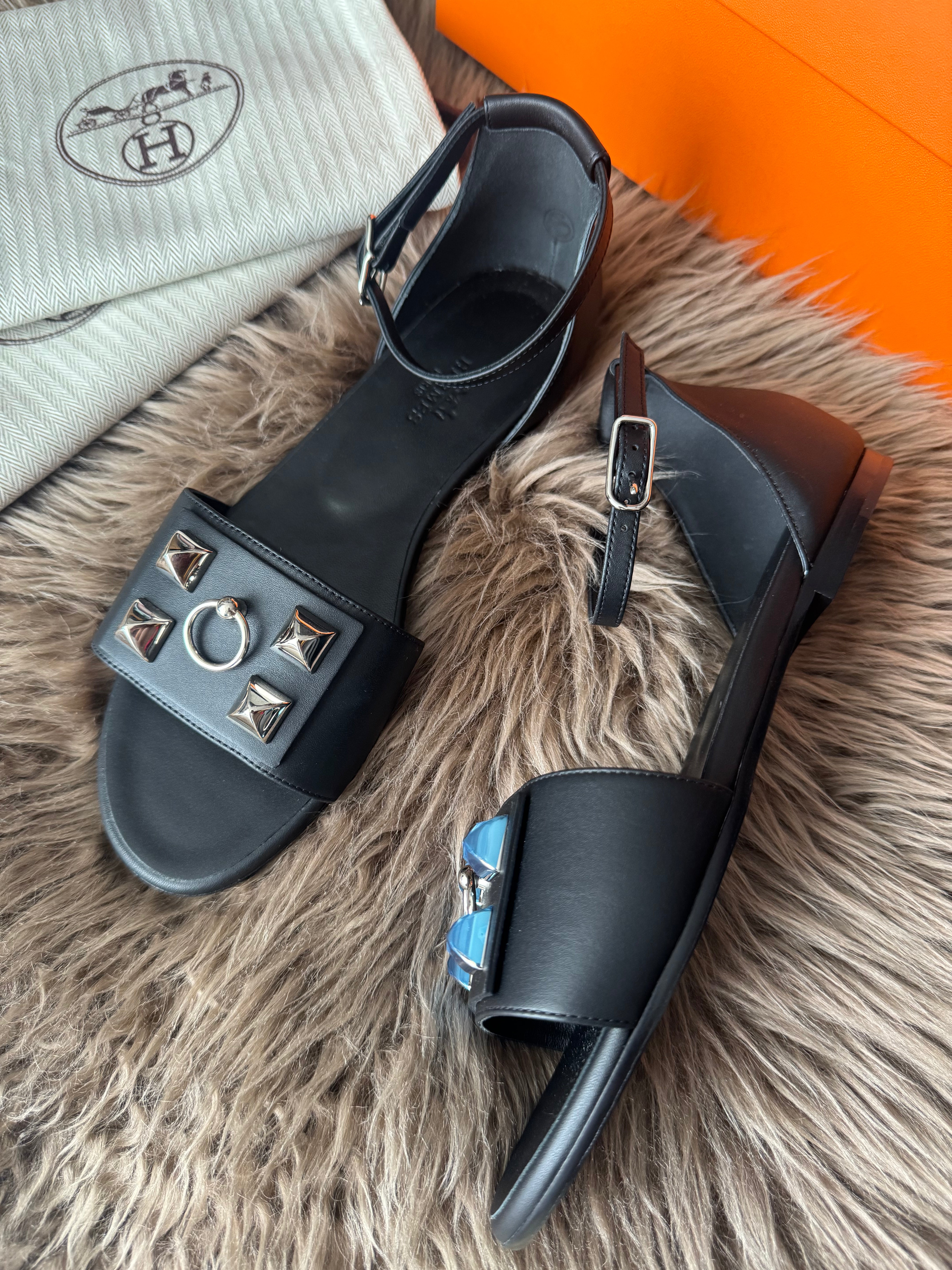 Hermes Desiree Sandal detail