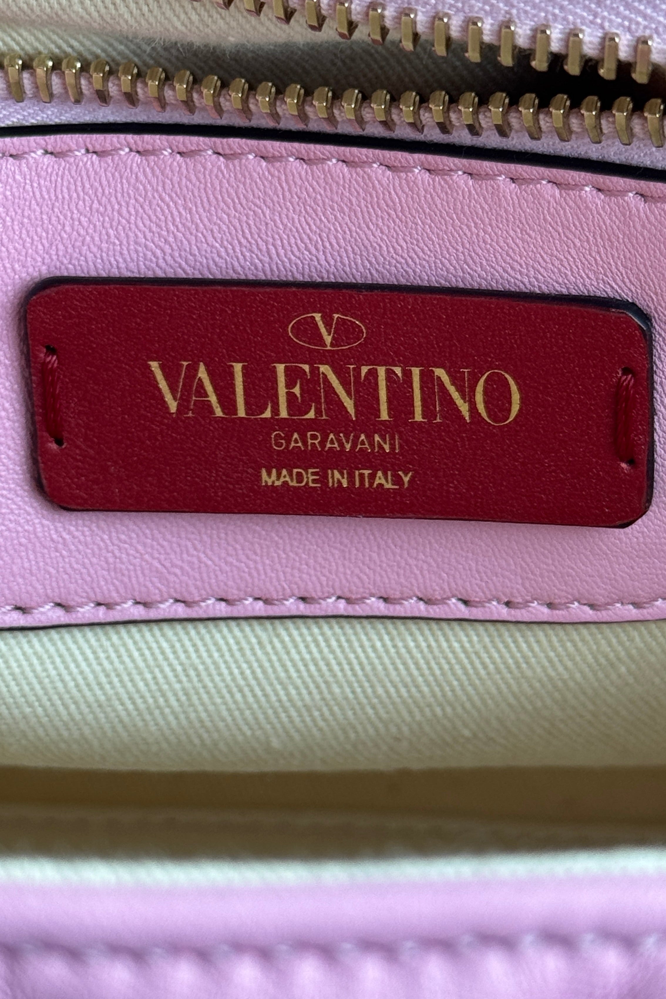 Valentino Garavani Light Pink Top Handle Bag